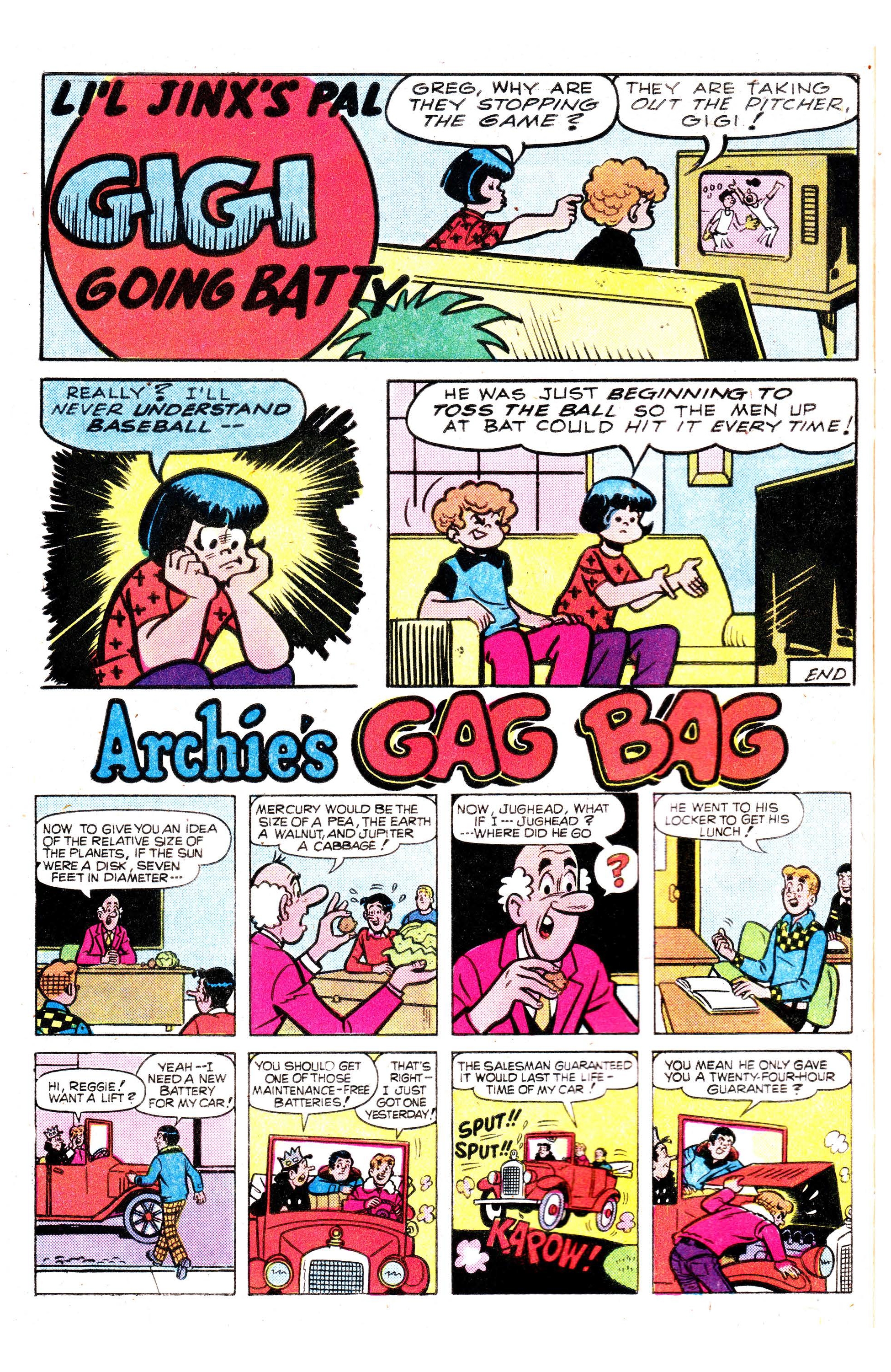 Read online Archie (1960) comic -  Issue #288 - 8