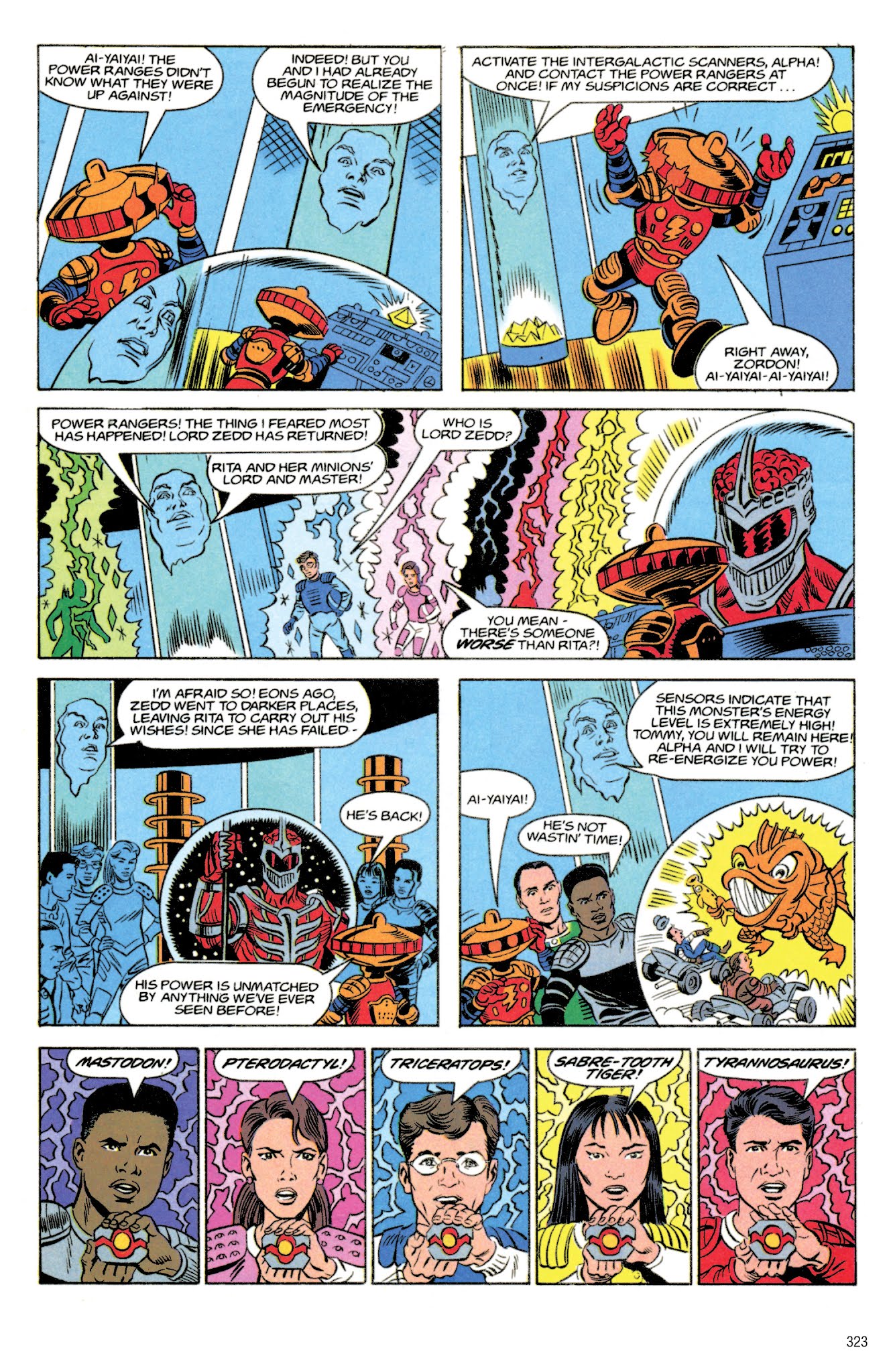 Read online Mighty Morphin Power Rangers Archive comic -  Issue # TPB 1 (Part 4) - 23