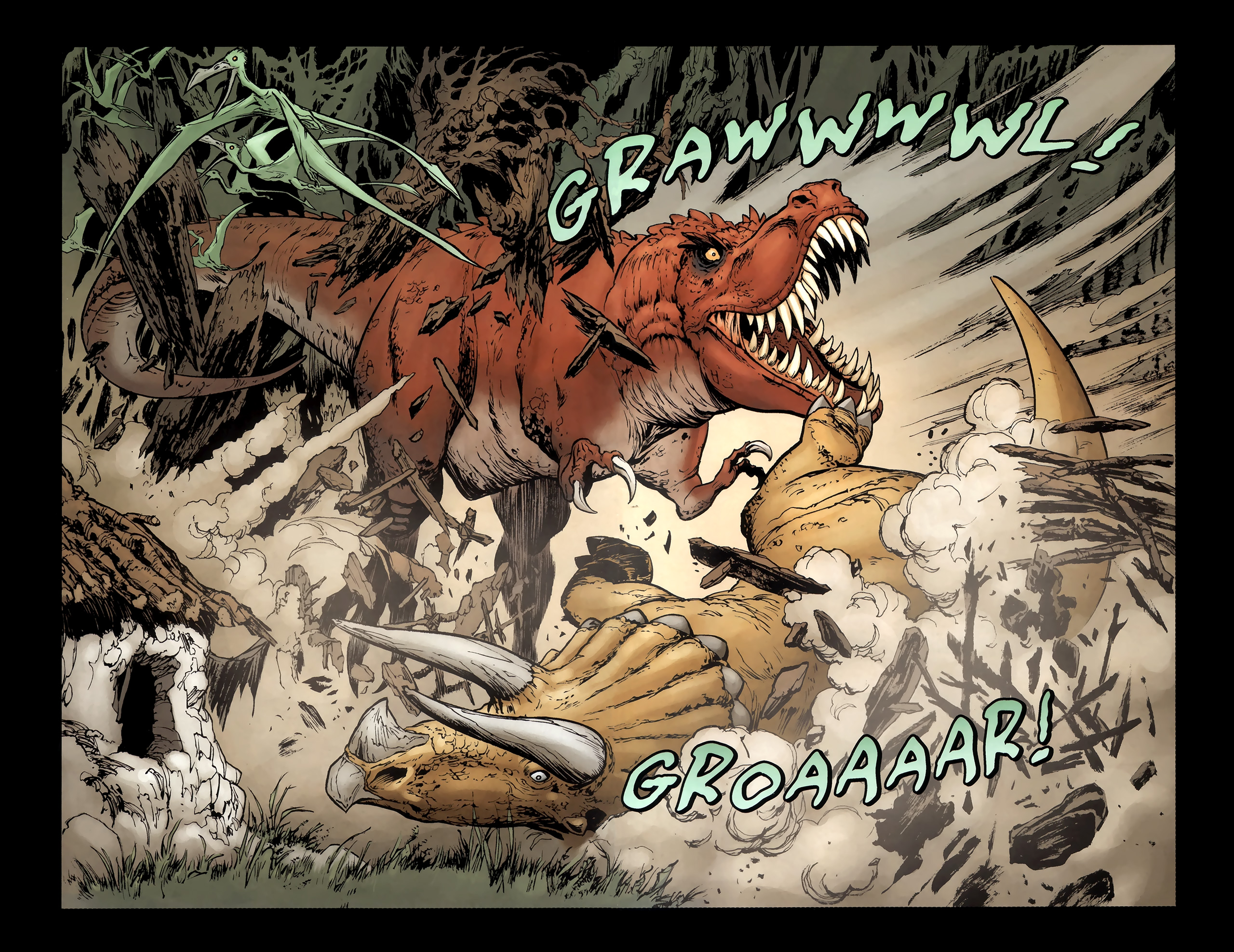 Read online Tyrannosaurus Rex comic -  Issue # Full - 4