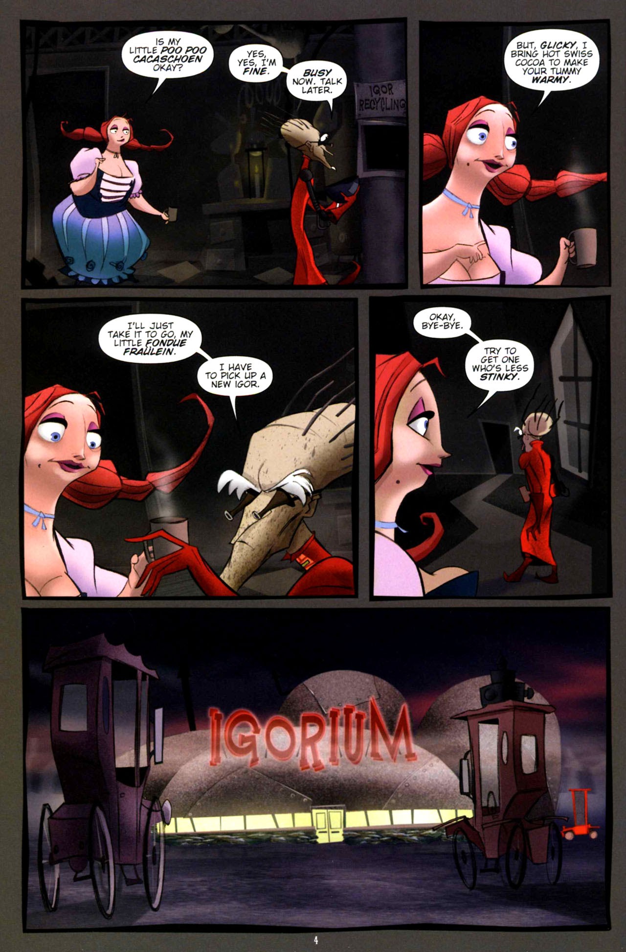 Read online Igor Movie Prequel comic -  Issue #1 - 6
