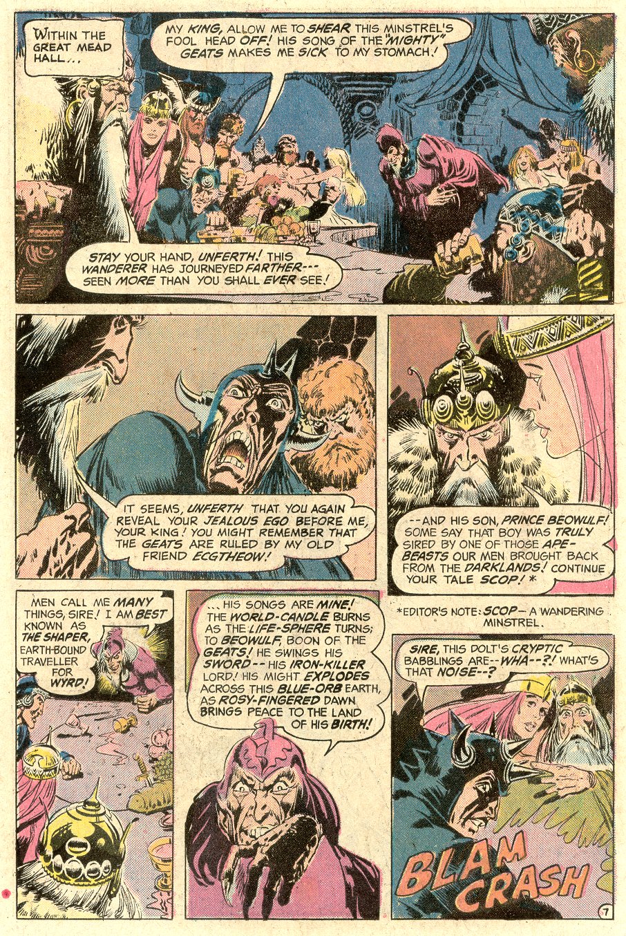 Read online Beowulf (1975) comic -  Issue #1 - 8