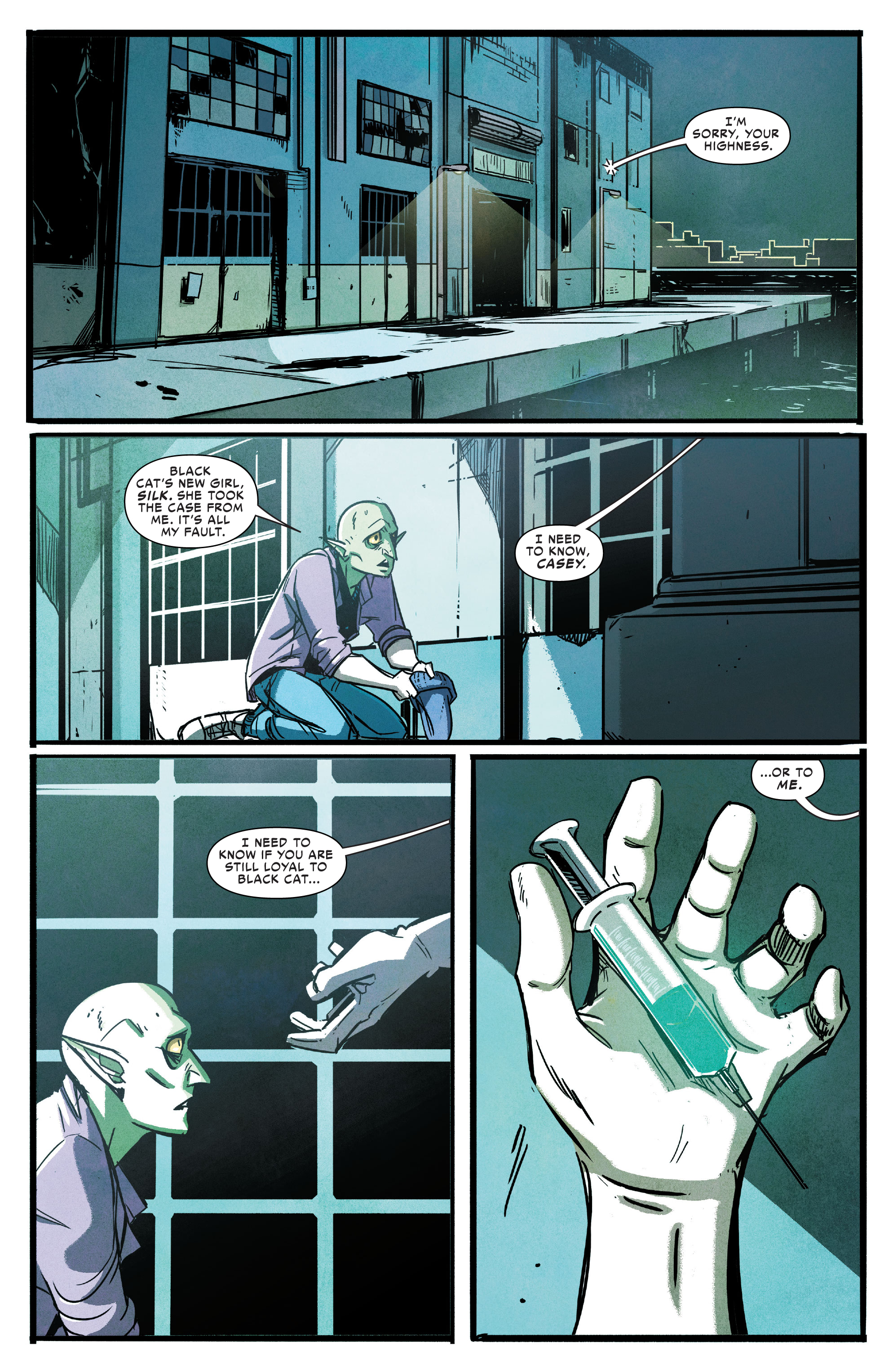 Read online Silk: Out of the Spider-Verse comic -  Issue # TPB 1 (Part 3) - 35