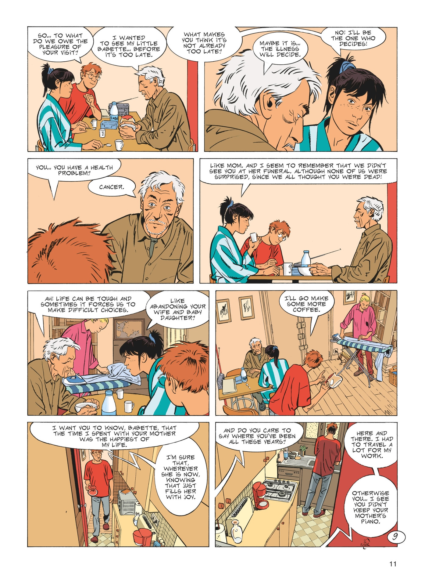 Read online Jerome K. Jerome Bloche comic -  Issue #1 - 11