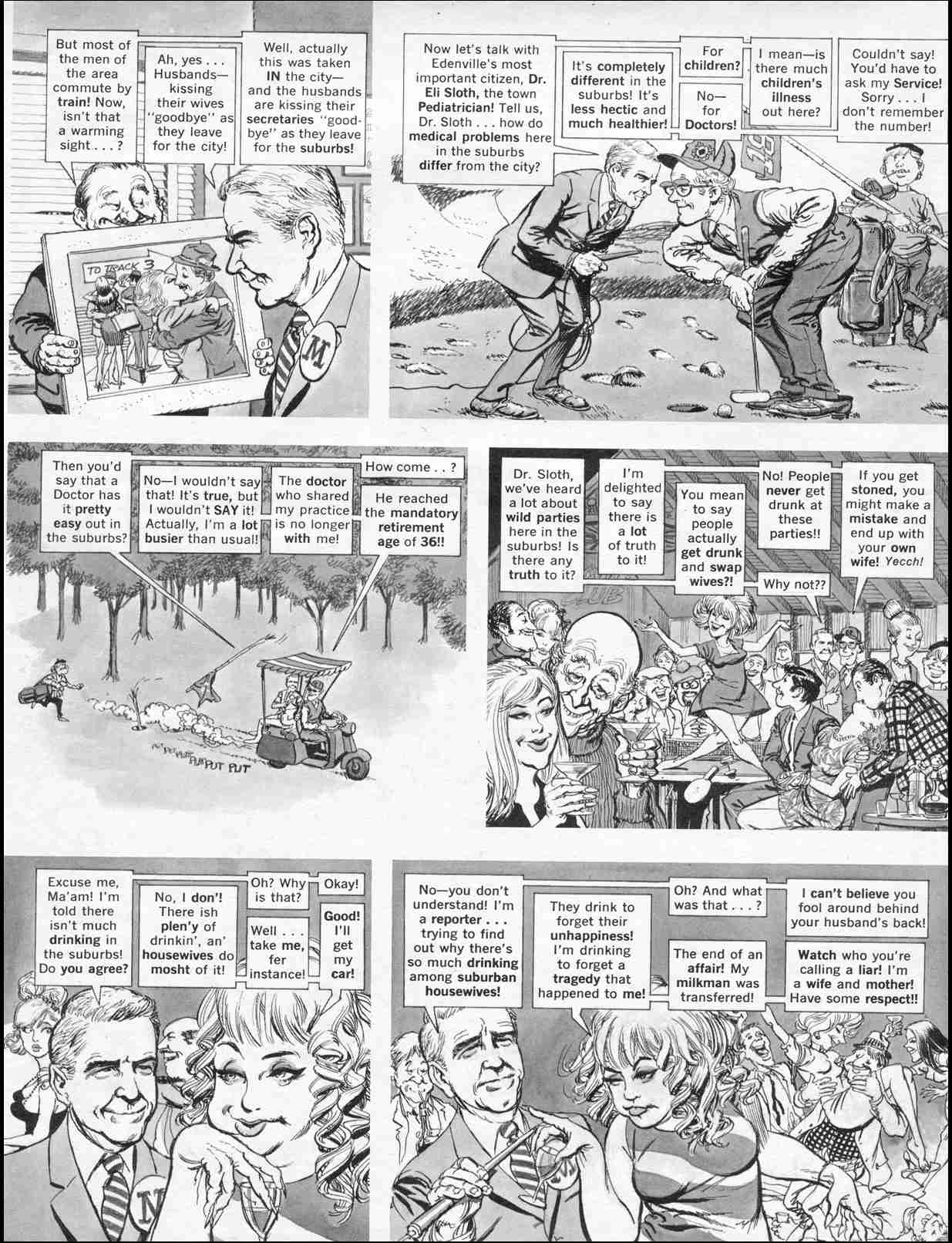 Read online MAD comic -  Issue #133 - 48