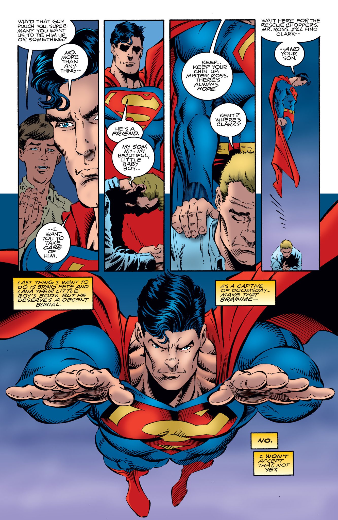 Read online Superman: Doomsday comic -  Issue # TPB - 288