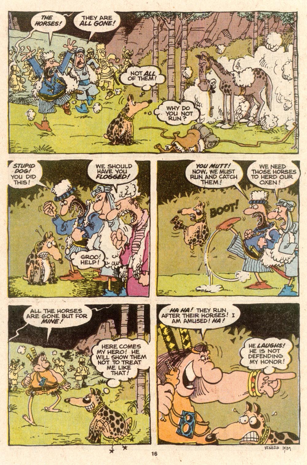 Read online Sergio Aragonés Groo the Wanderer comic -  Issue #62 - 17
