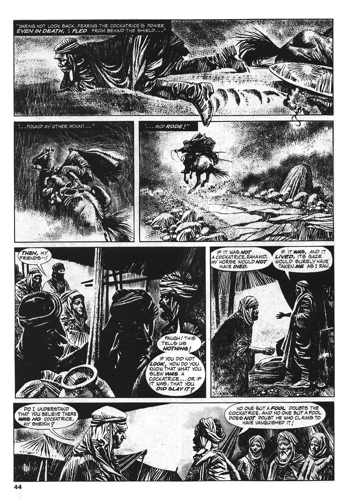 Read online Vampirella (1969) comic -  Issue #47 - 44