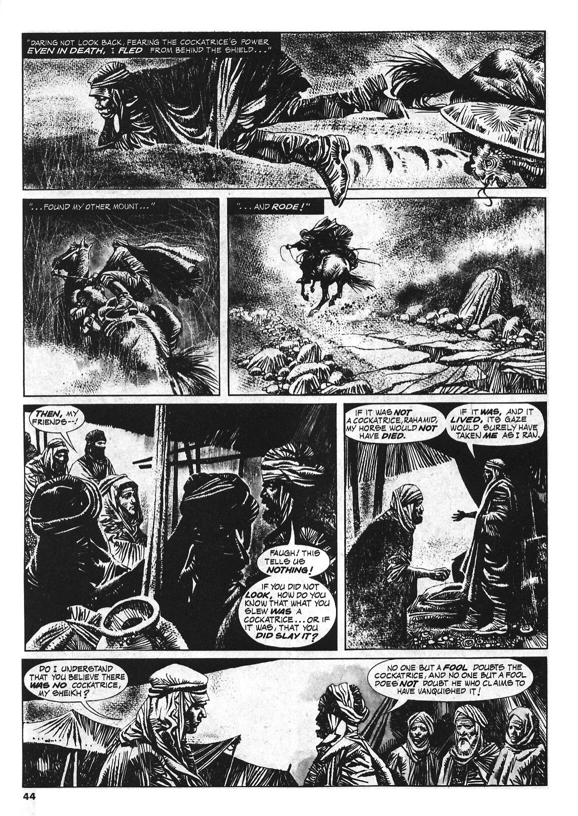 Read online Vampirella (1969) comic -  Issue #47 - 44