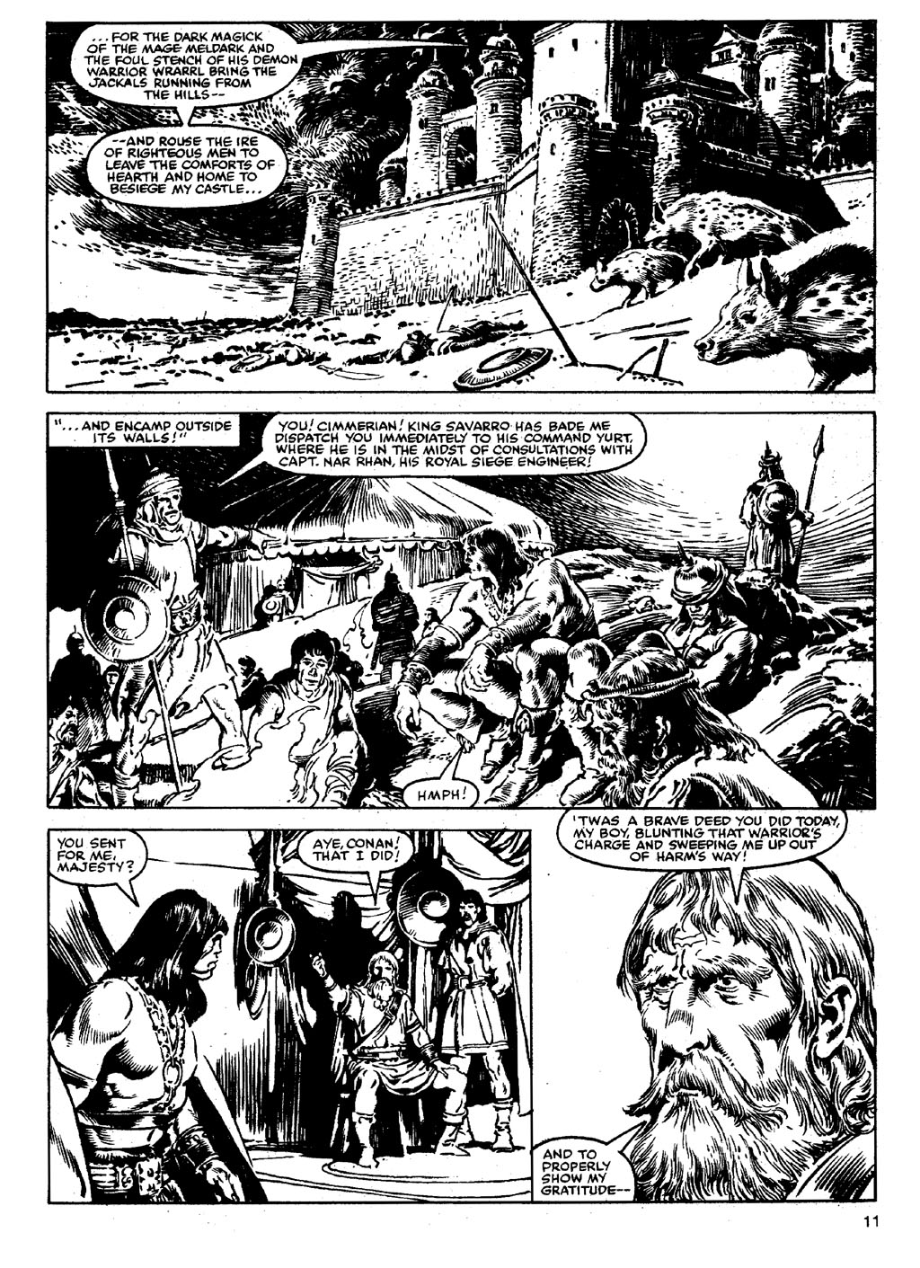 Read online The Savage Sword Of Conan comic -  Issue #90 - 10