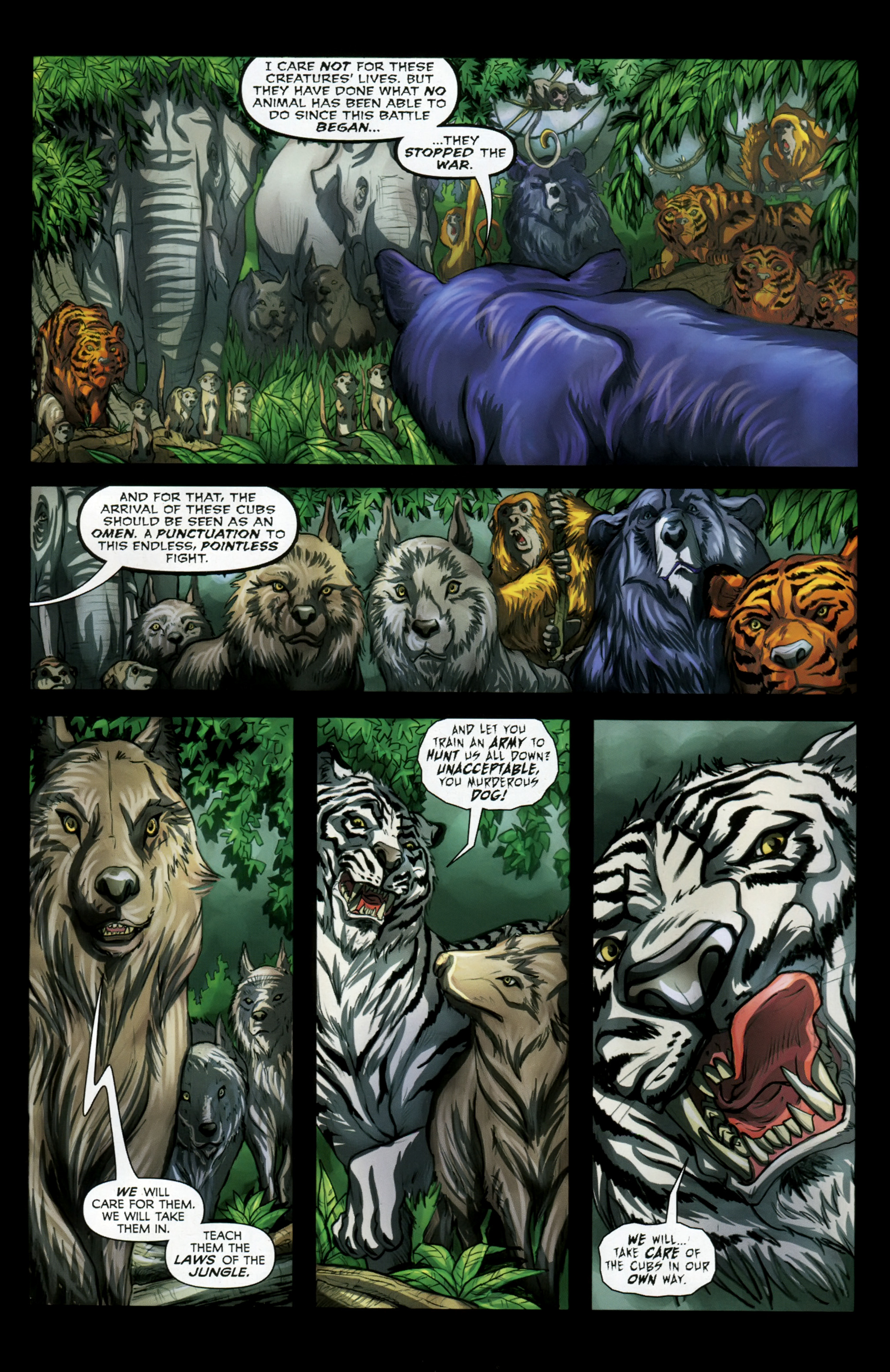 Read online Grimm Fairy Tales presents The Jungle Book comic -  Issue #1 - 14