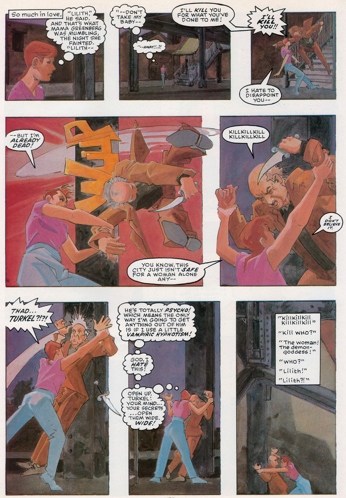 Read online Marvel Graphic Novel comic -  Issue #20 - Greenberg the Vampire - 54
