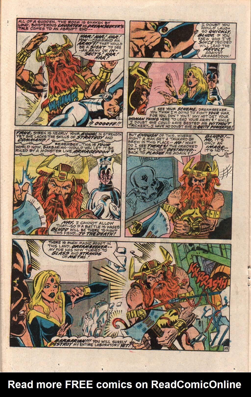 Read online Charlton Bullseye (1981) comic -  Issue #9 - 16
