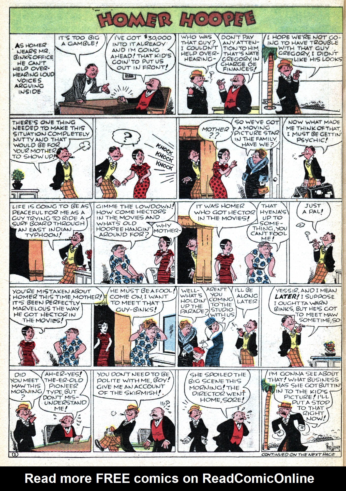 Read online Famous Funnies comic -  Issue #36 - 62