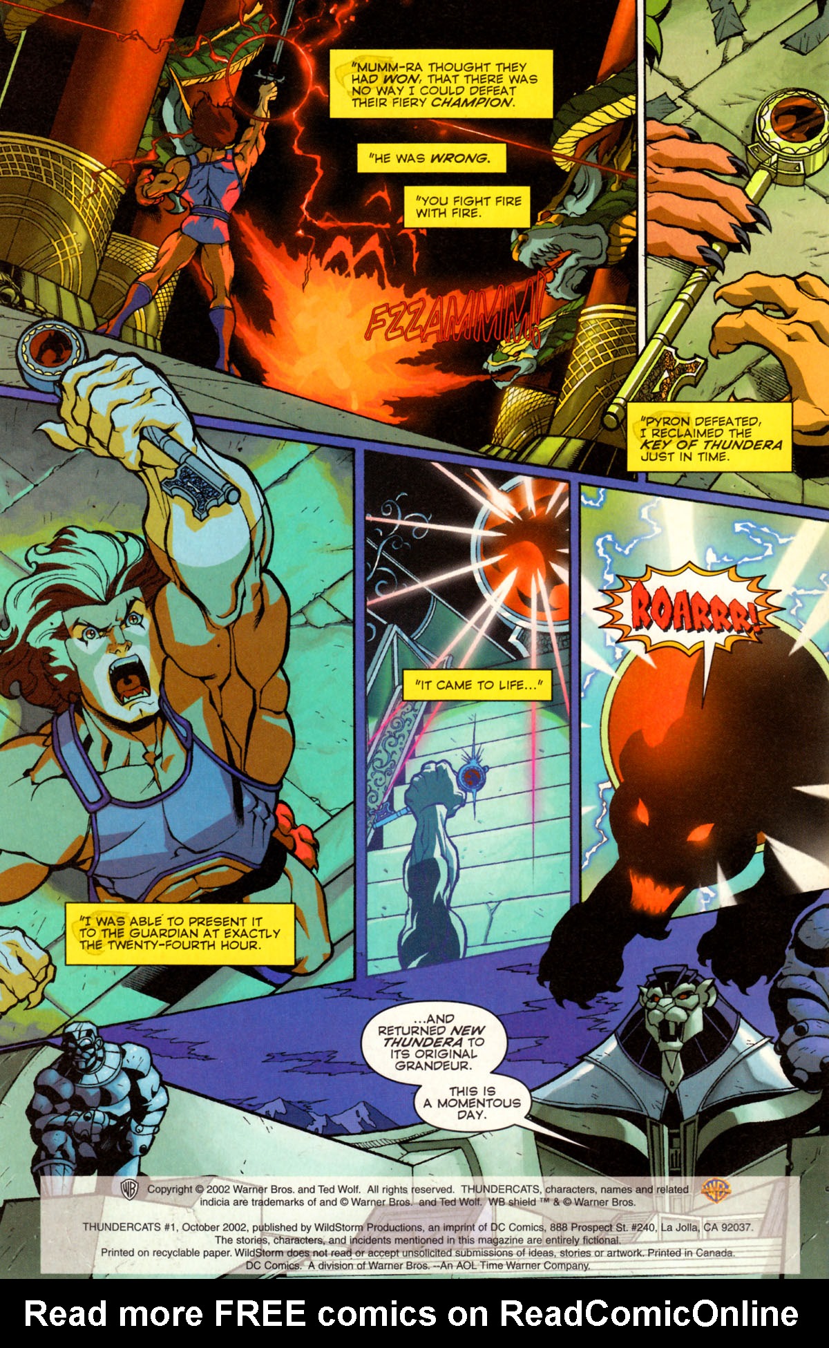 Read online ThunderCats (2002) comic -  Issue #1 - 3
