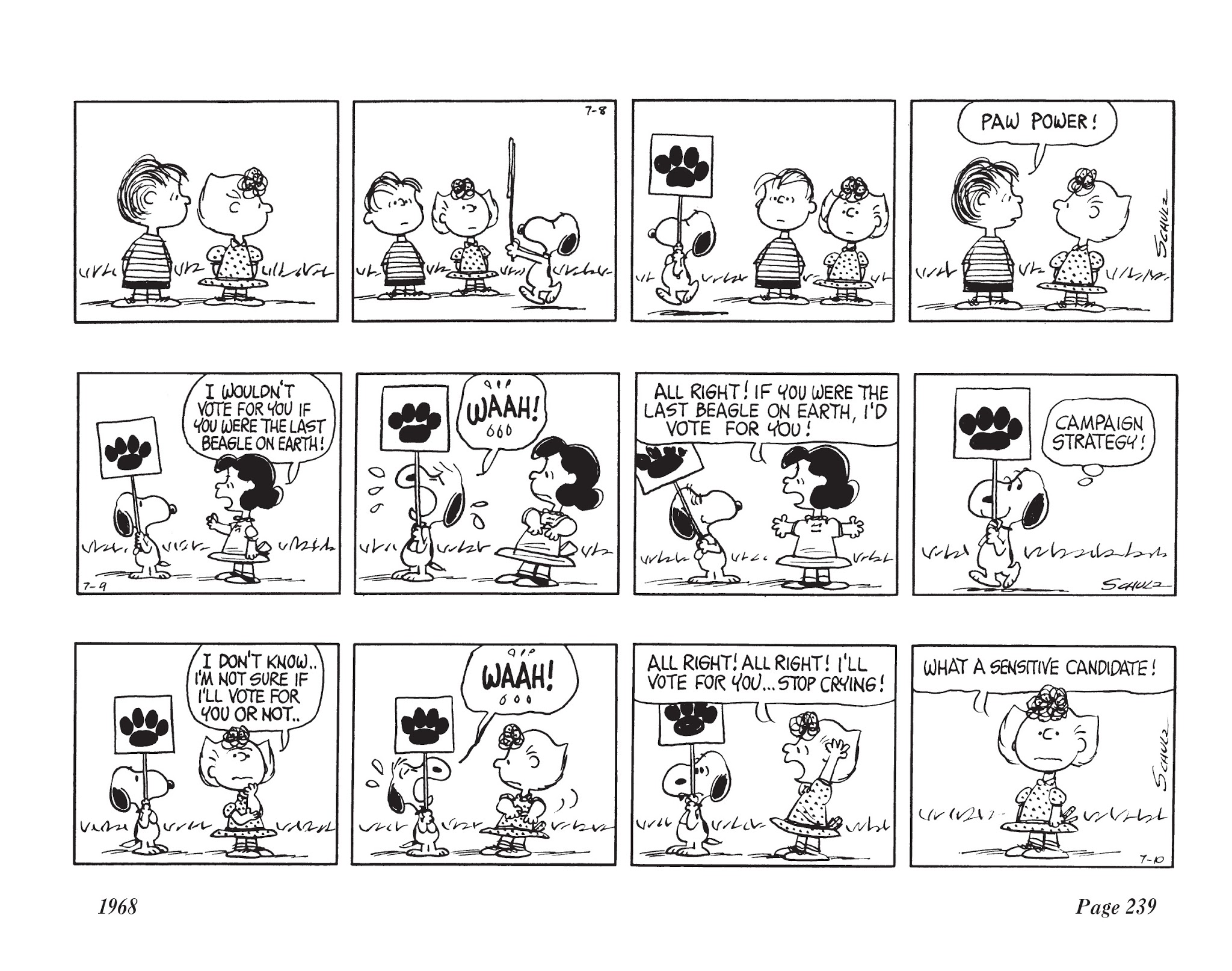 Read online The Complete Peanuts comic -  Issue # TPB 9 - 250