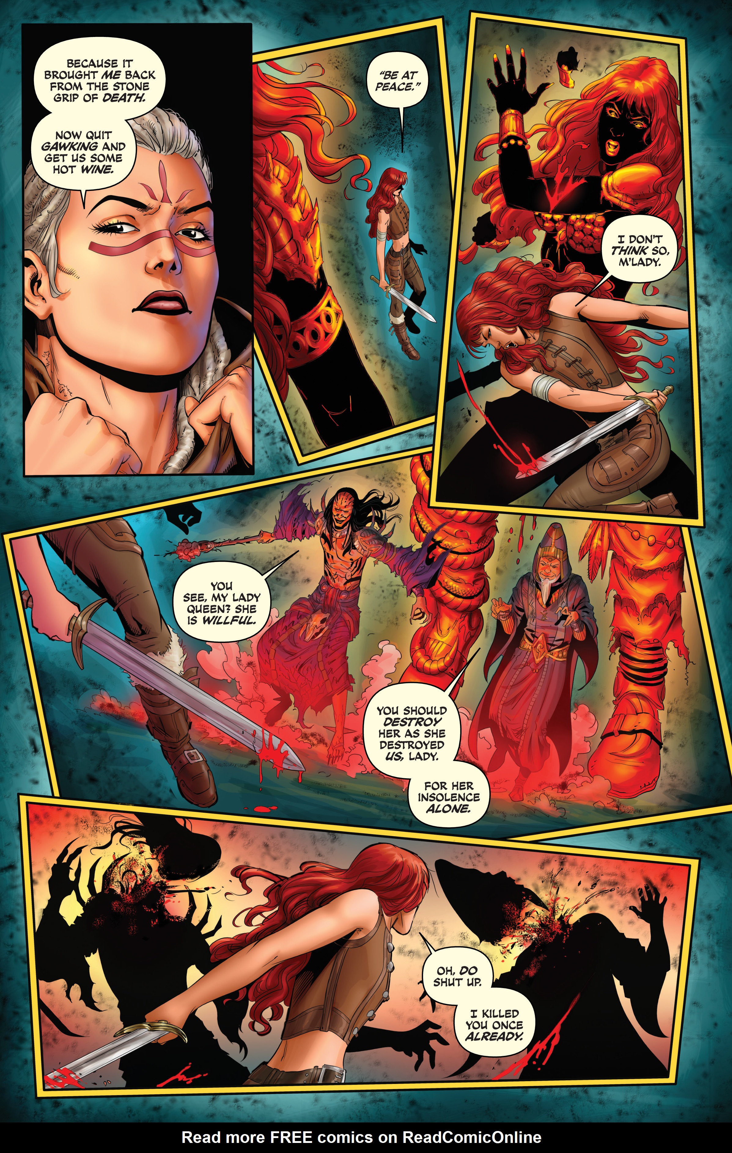 Read online Red Sonja (2013) comic -  Issue # _TPB Complete Gail Simone Red Sonja Omnibus (Part 4) - 98