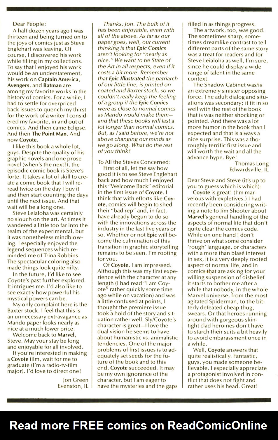 Read online Coyote comic -  Issue #3 - 33