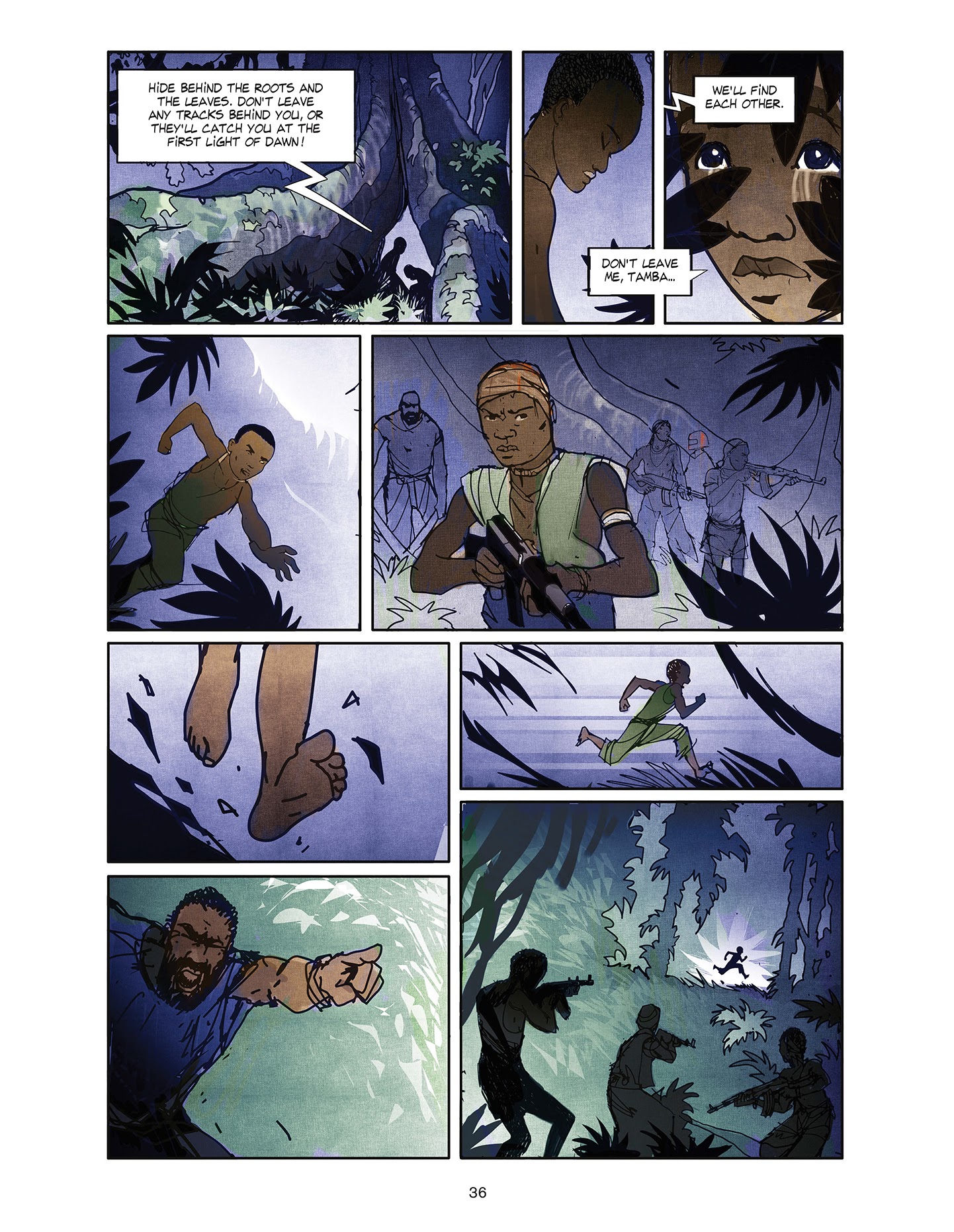 Read online Tamba, Child Soldier comic -  Issue # TPB - 37