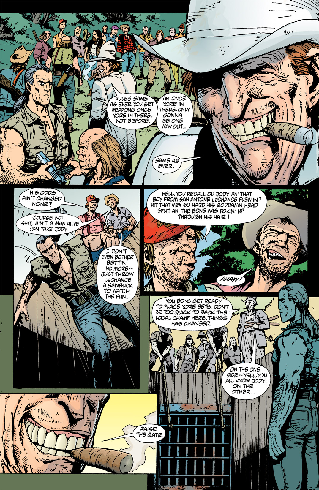 Read online Preacher Special: The Good Old Boys comic -  Issue # Full - 9