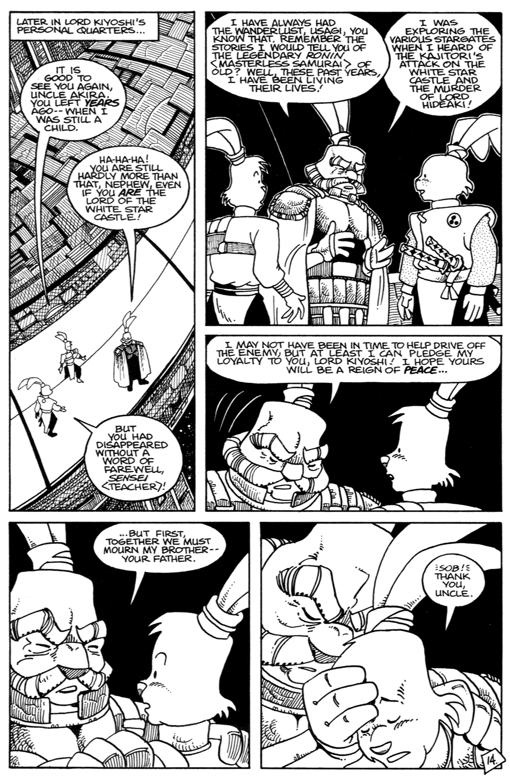 Read online Space Usagi comic -  Issue #1 - 15