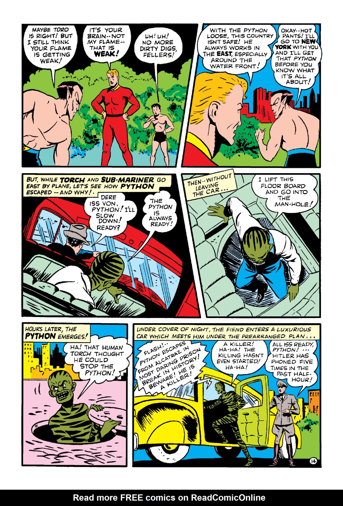 Read online Marvel Masterworks: Golden Age Human Torch comic -  Issue # TPB 2 (Part 3) - 21