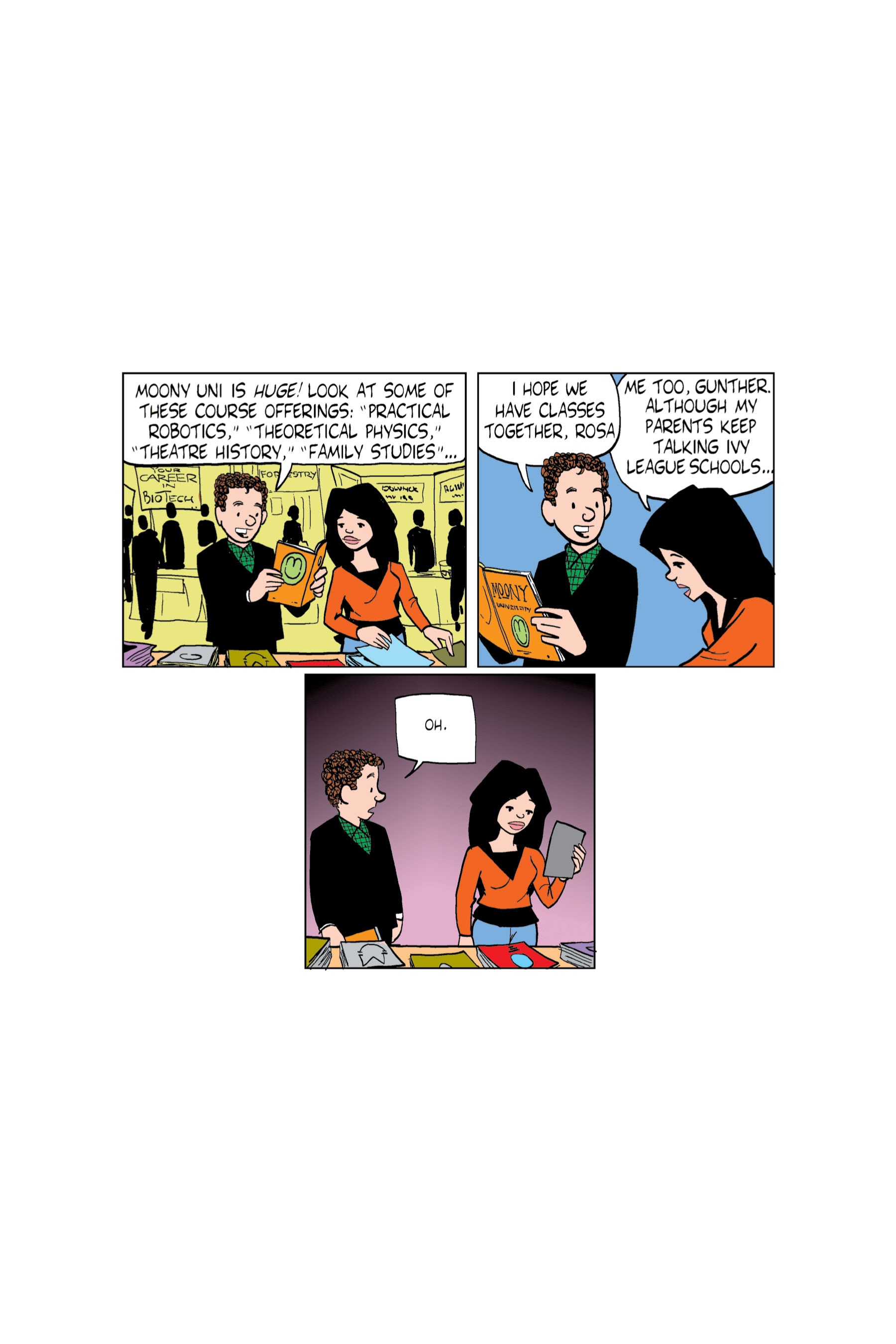 Read online Luann: Stress   Hormones = High School comic -  Issue # TPB - 91
