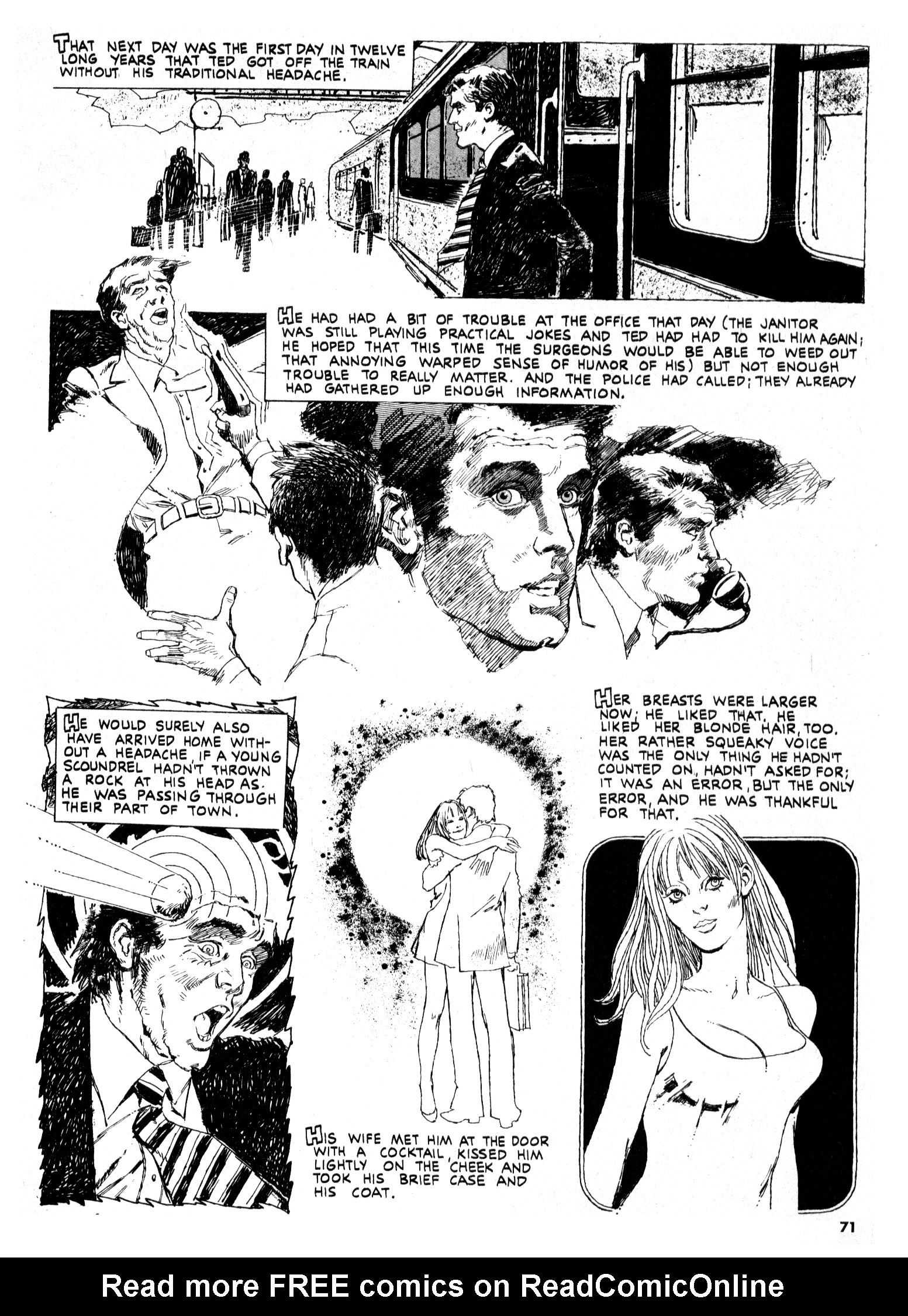 Read online Vampirella (1969) comic -  Issue #24 - 71