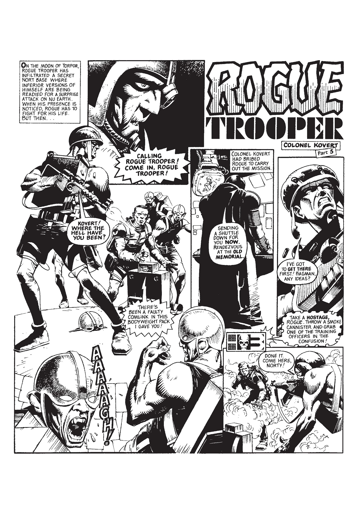 Read online Rogue Trooper: Tales of Nu-Earth comic -  Issue # TPB 2 - 180