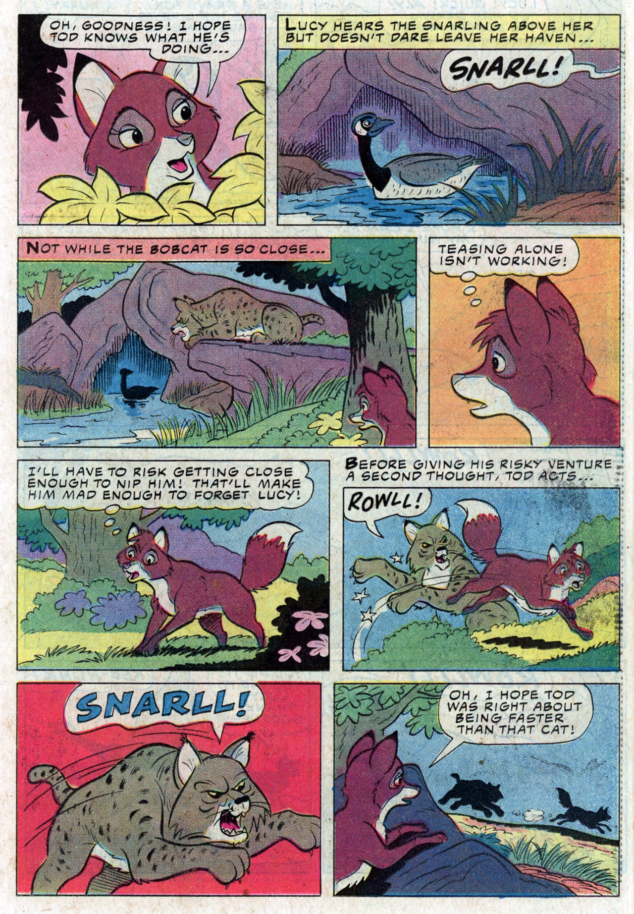 Read online Walt Disney Productions' The Fox and the Hound comic -  Issue #3 - 23