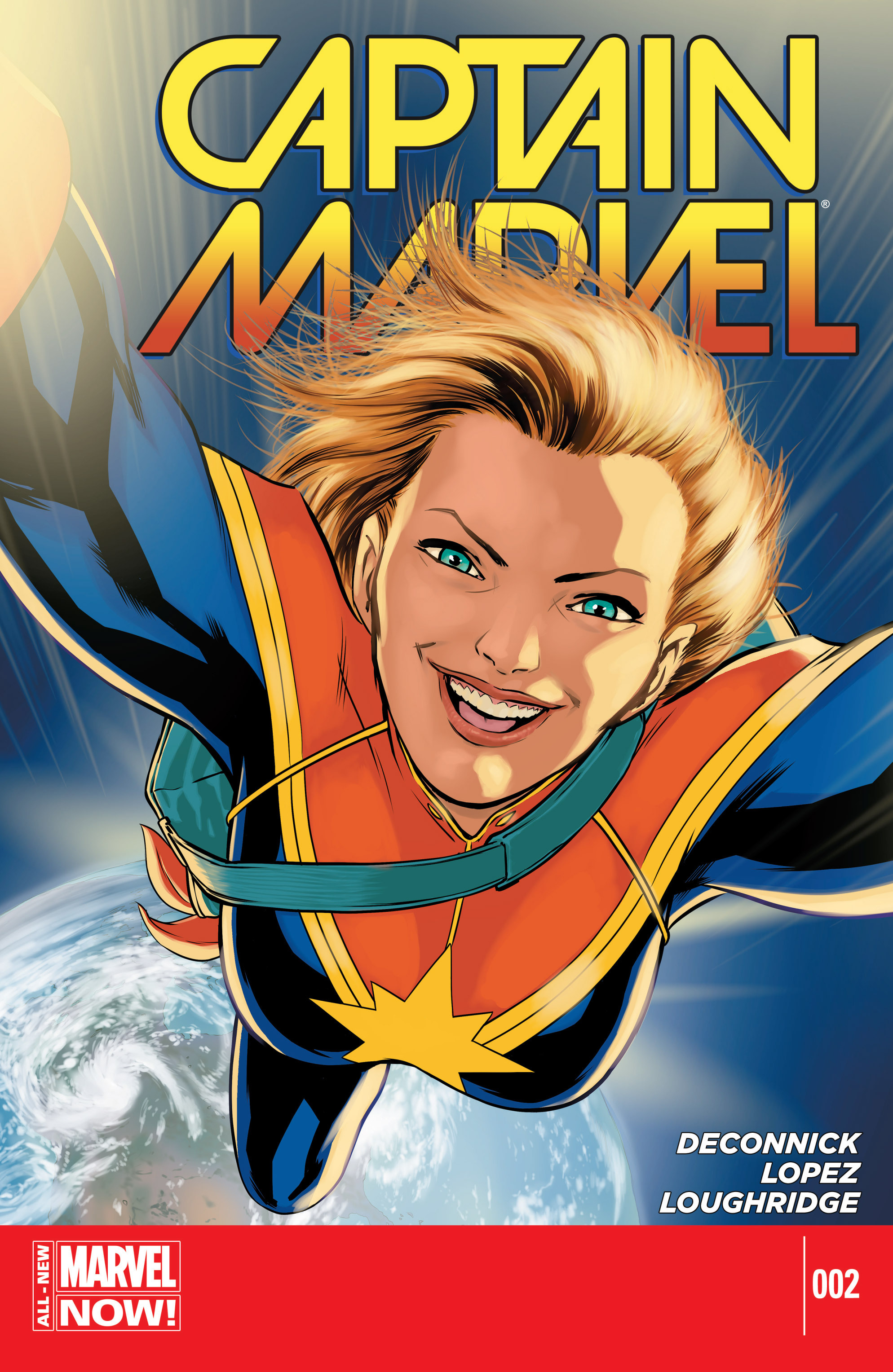 Read online Captain Marvel (2014) comic -  Issue #2 - 1