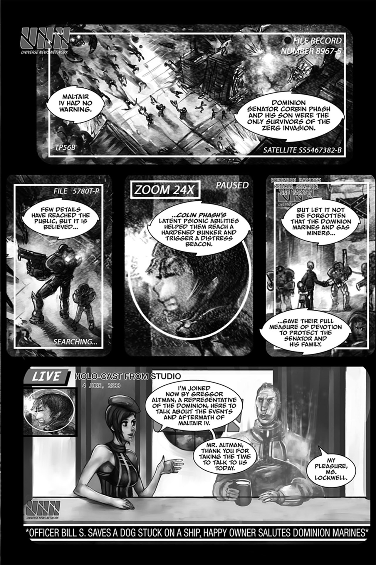 Read online StarCraft: Frontline comic -  Issue # TPB 3 - 4