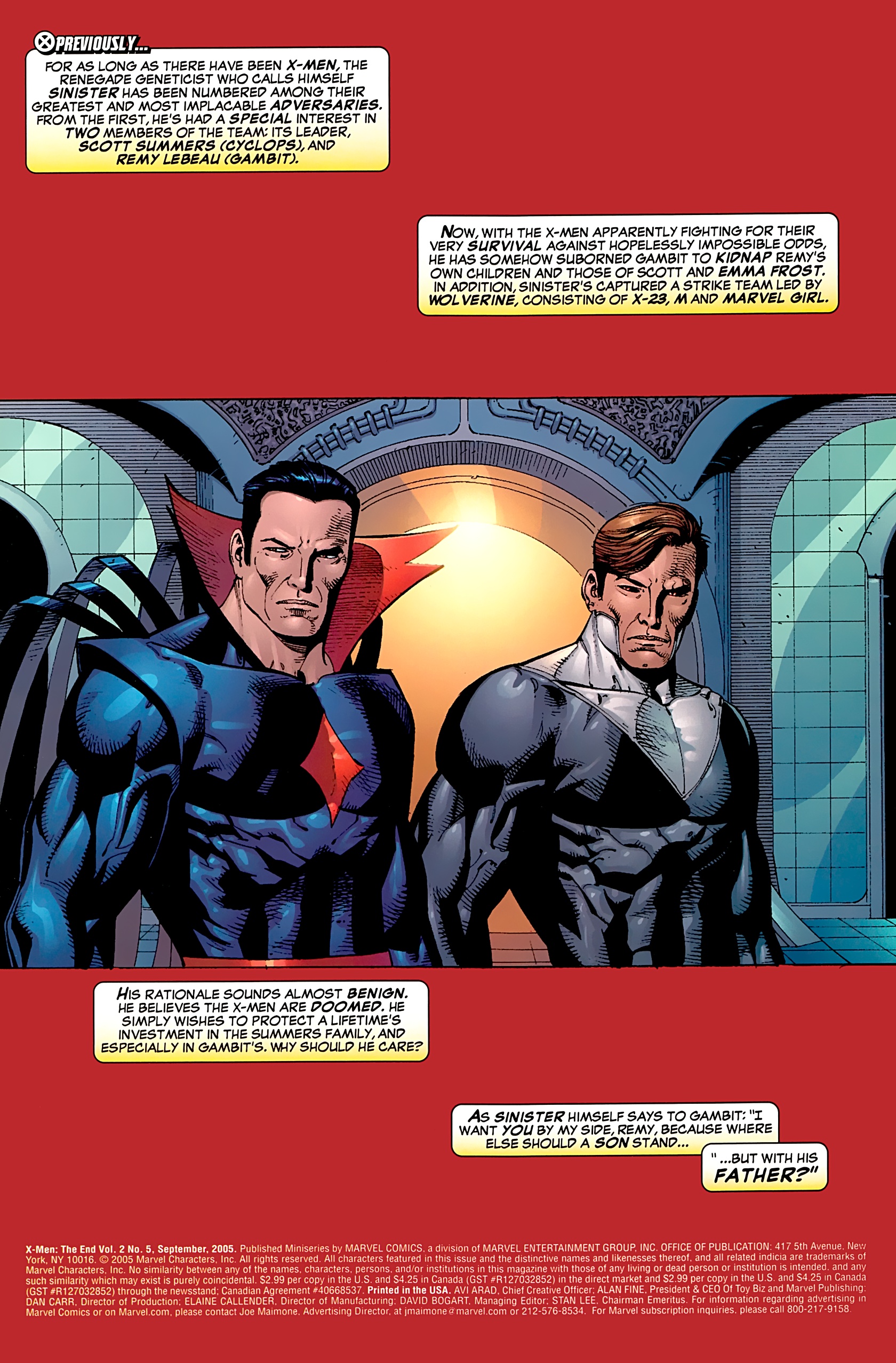 Read online X-Men: The End: Book 2: Heroes & Martyrs comic -  Issue #5 - 2