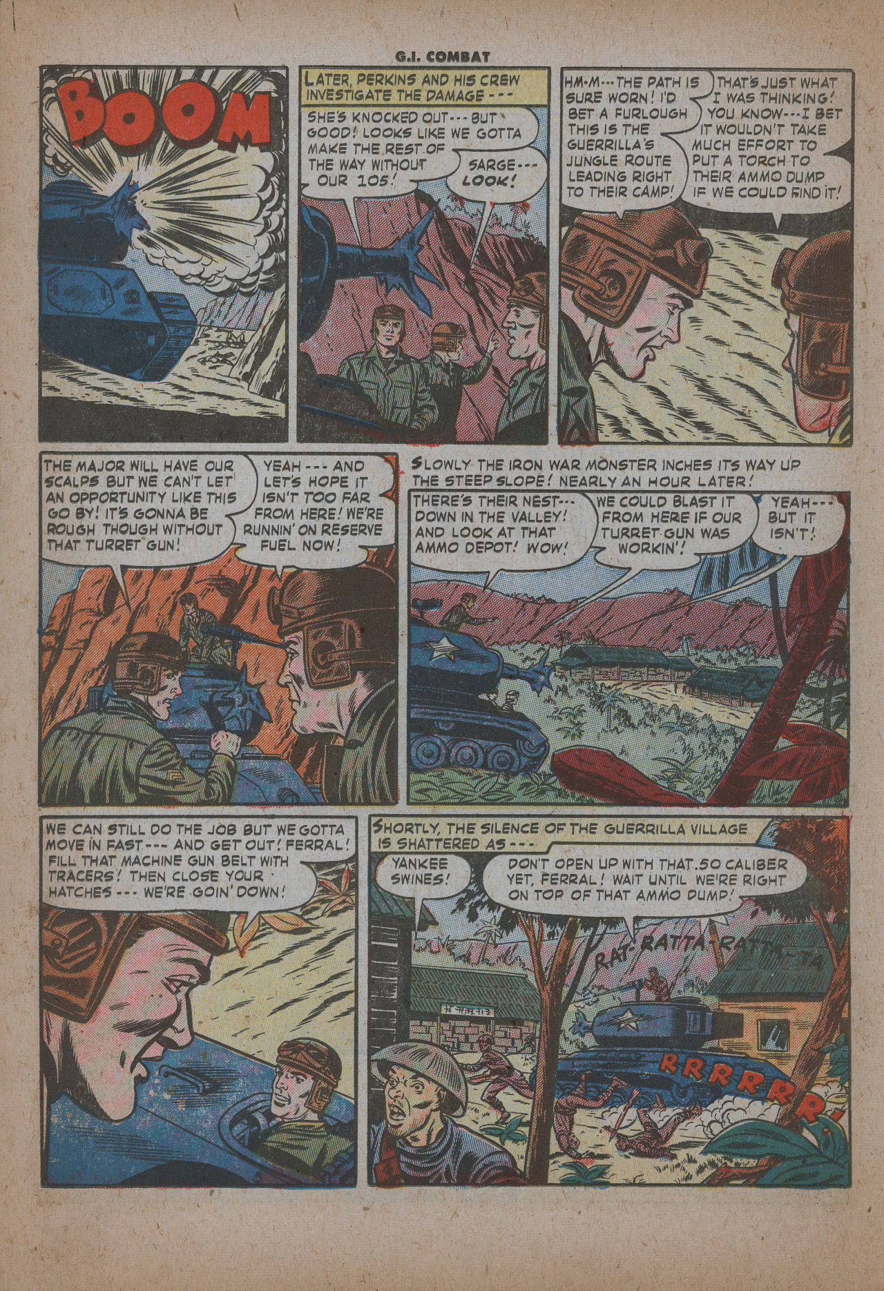 Read online G.I. Combat (1952) comic -  Issue #15 - 16
