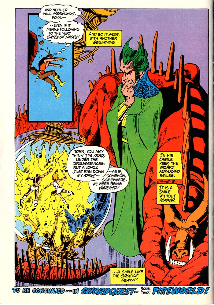 Read online Swordquest (1982) comic -  Issue #1 - 50