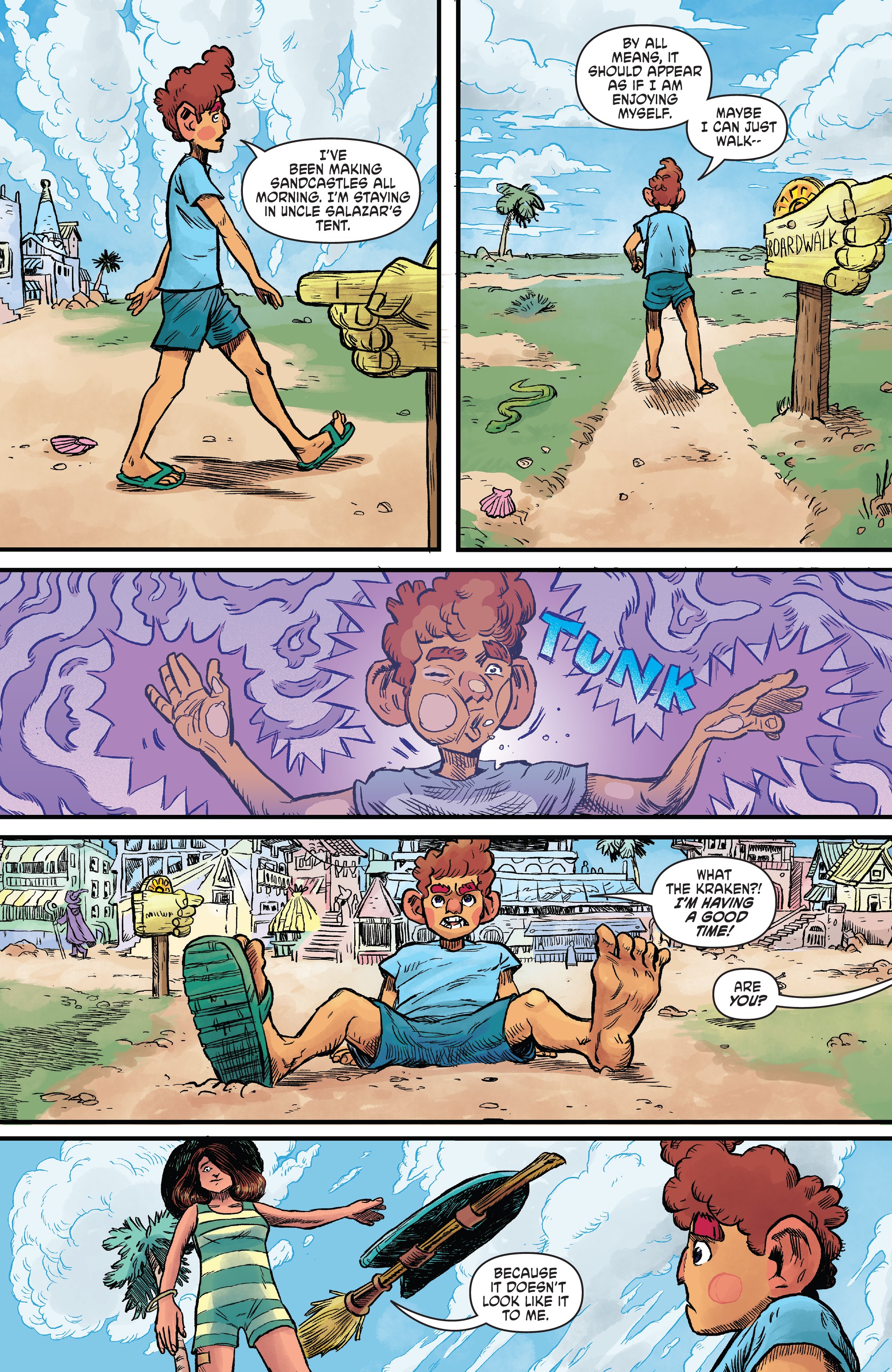 Read online Wizard Beach comic -  Issue #4 - 9