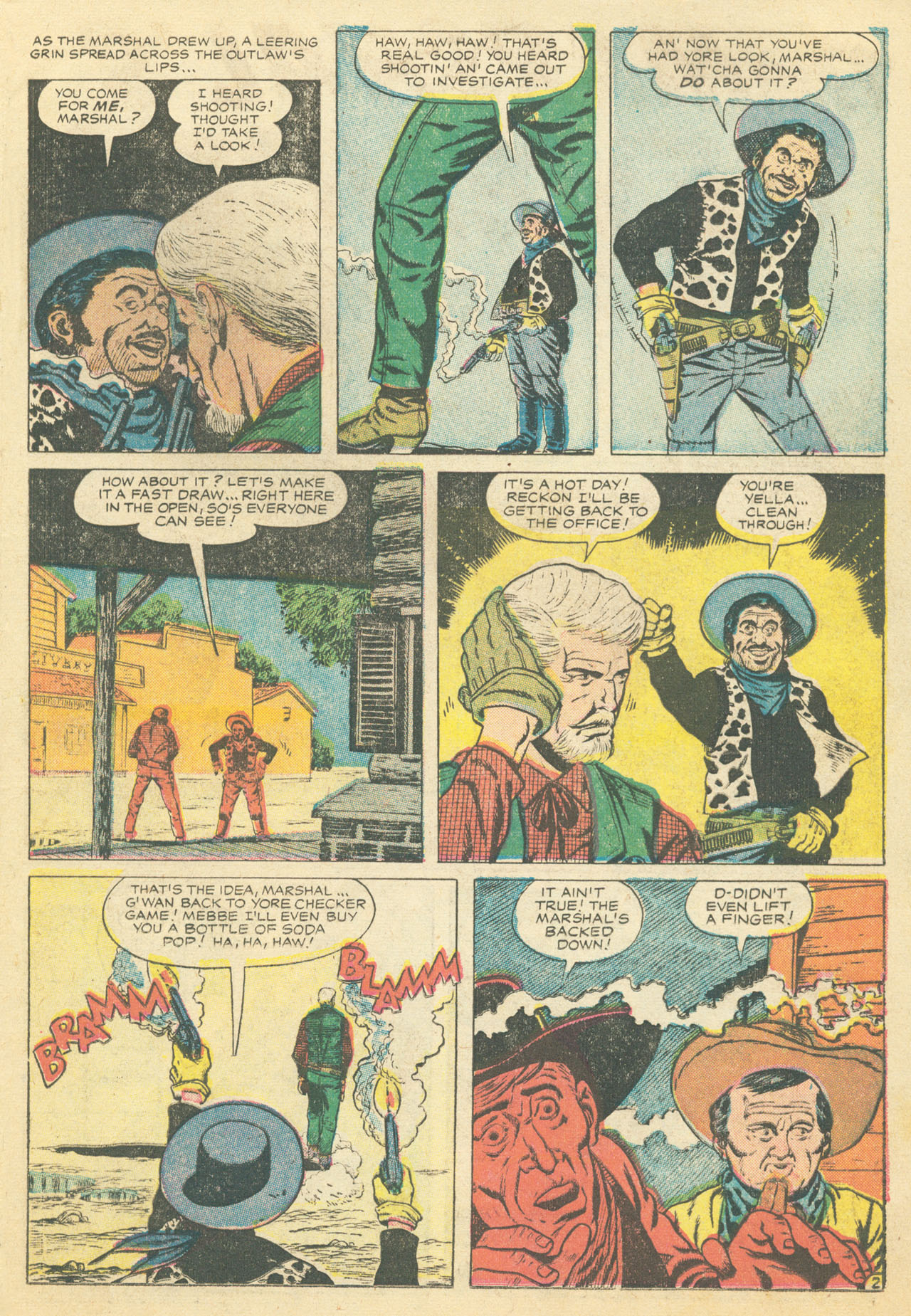 Read online Western Gunfighters (1956) comic -  Issue #23 - 11