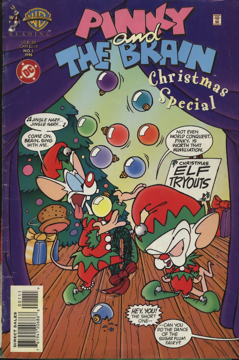 Pinky and The Brain Christmas Special Full Page 1