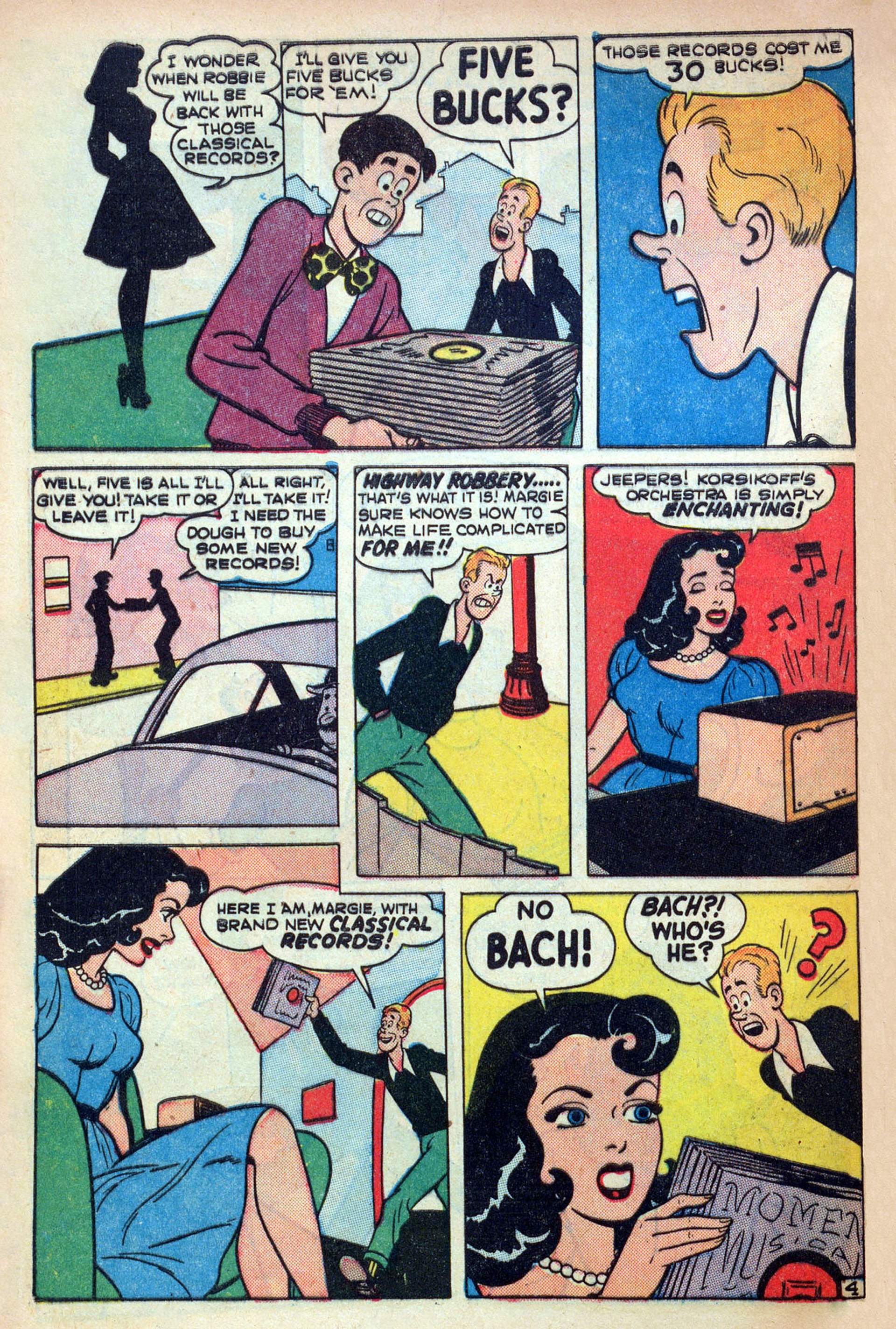 Read online Margie Comics comic -  Issue #42 - 6