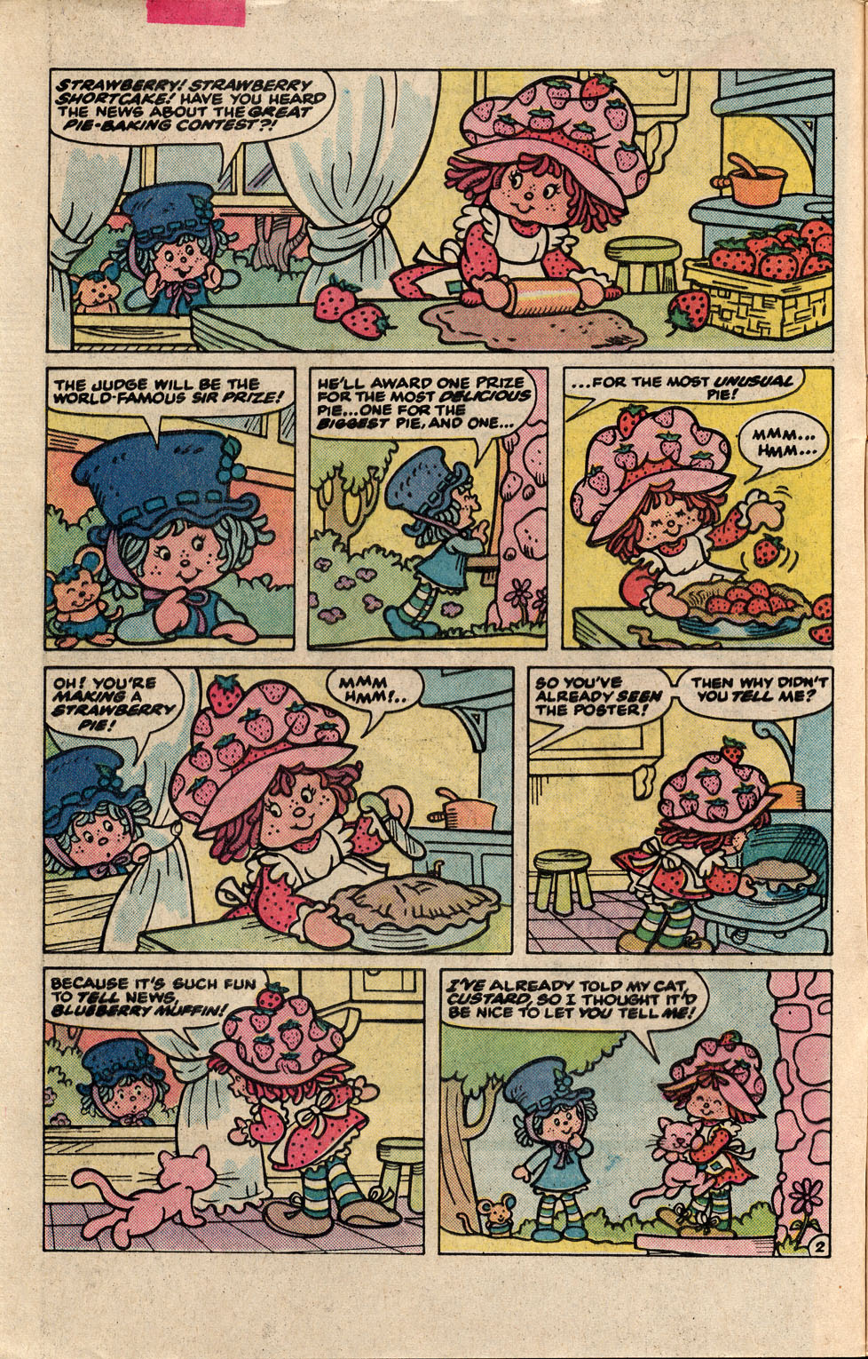 Read online Strawberry Shortcake (1985) comic -  Issue #1 - 4