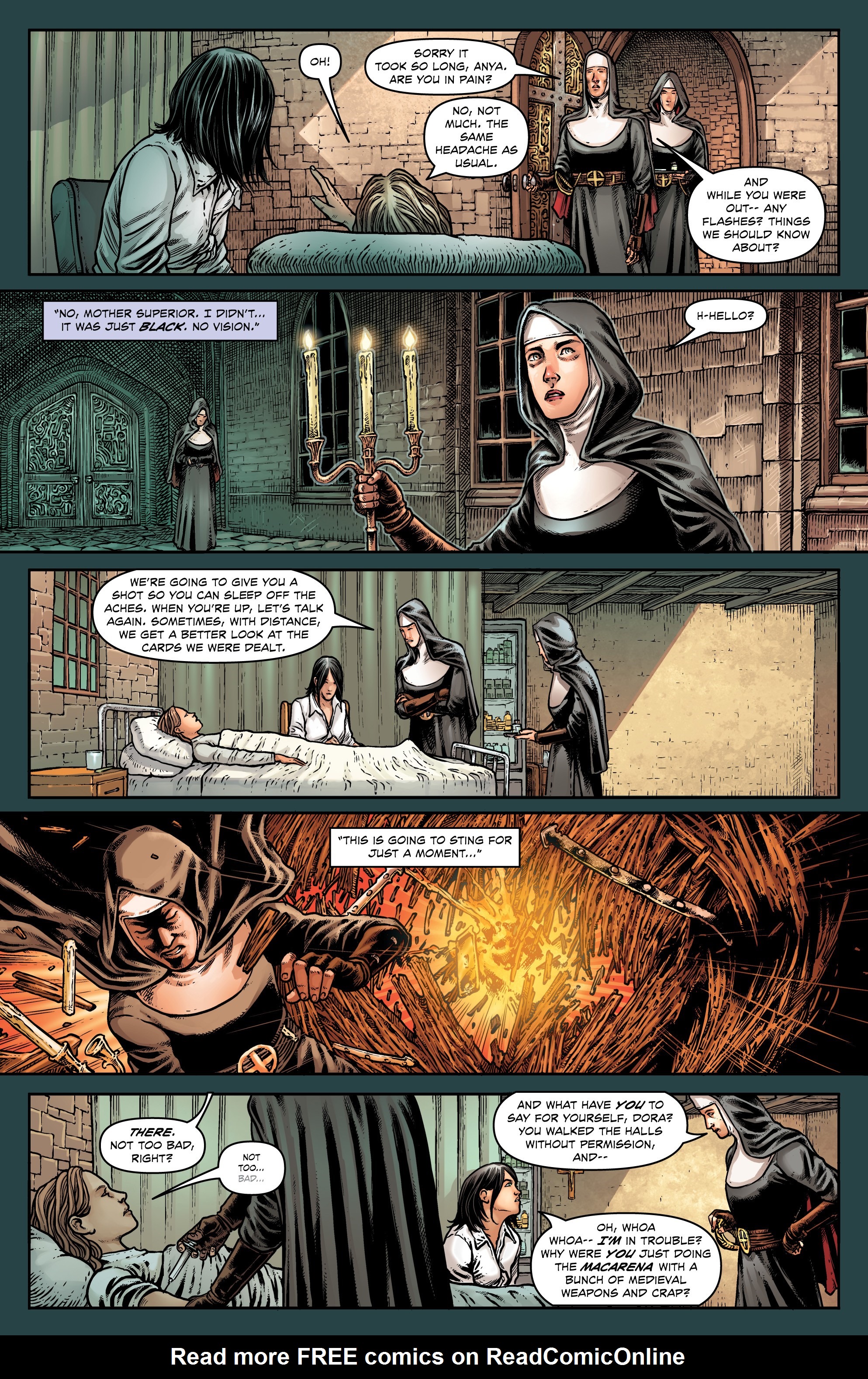 Read online Warrior Nun: Dora comic -  Issue # _TPB Collection - 25