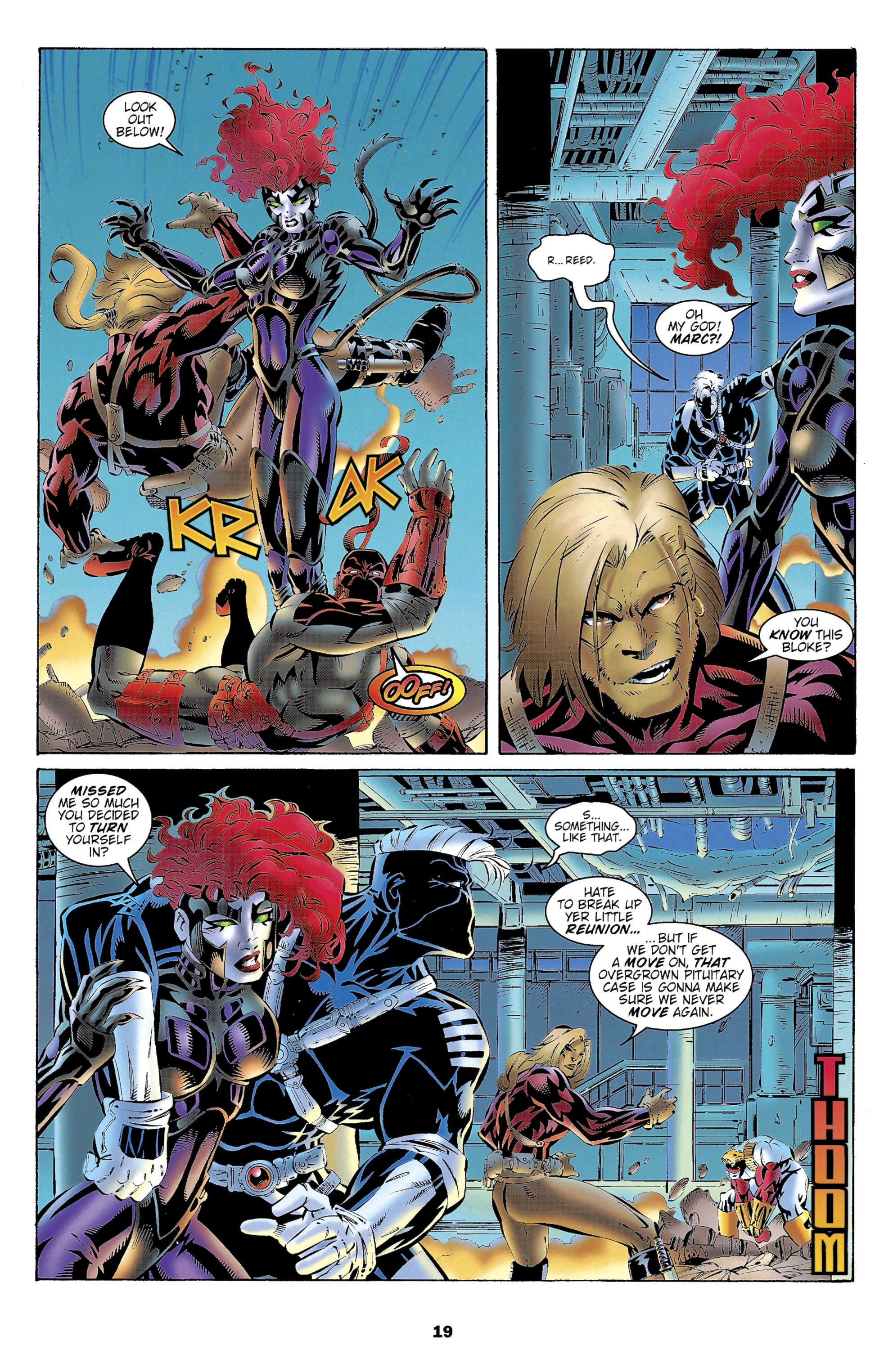 Read online Backlash comic -  Issue #9 - 20