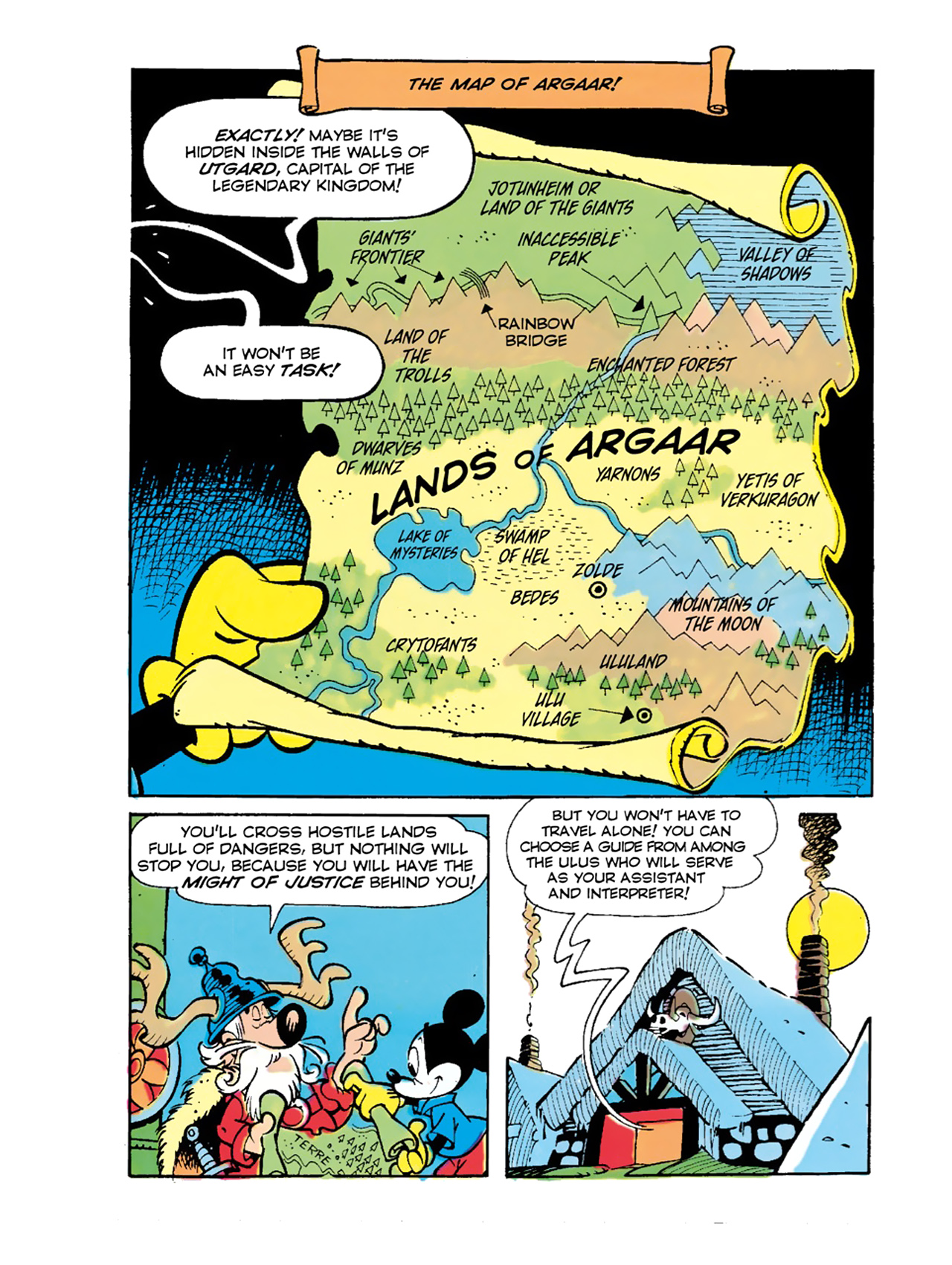 Read online Mickey Mouse in the Sword of Ice comic -  Issue #1 - 20