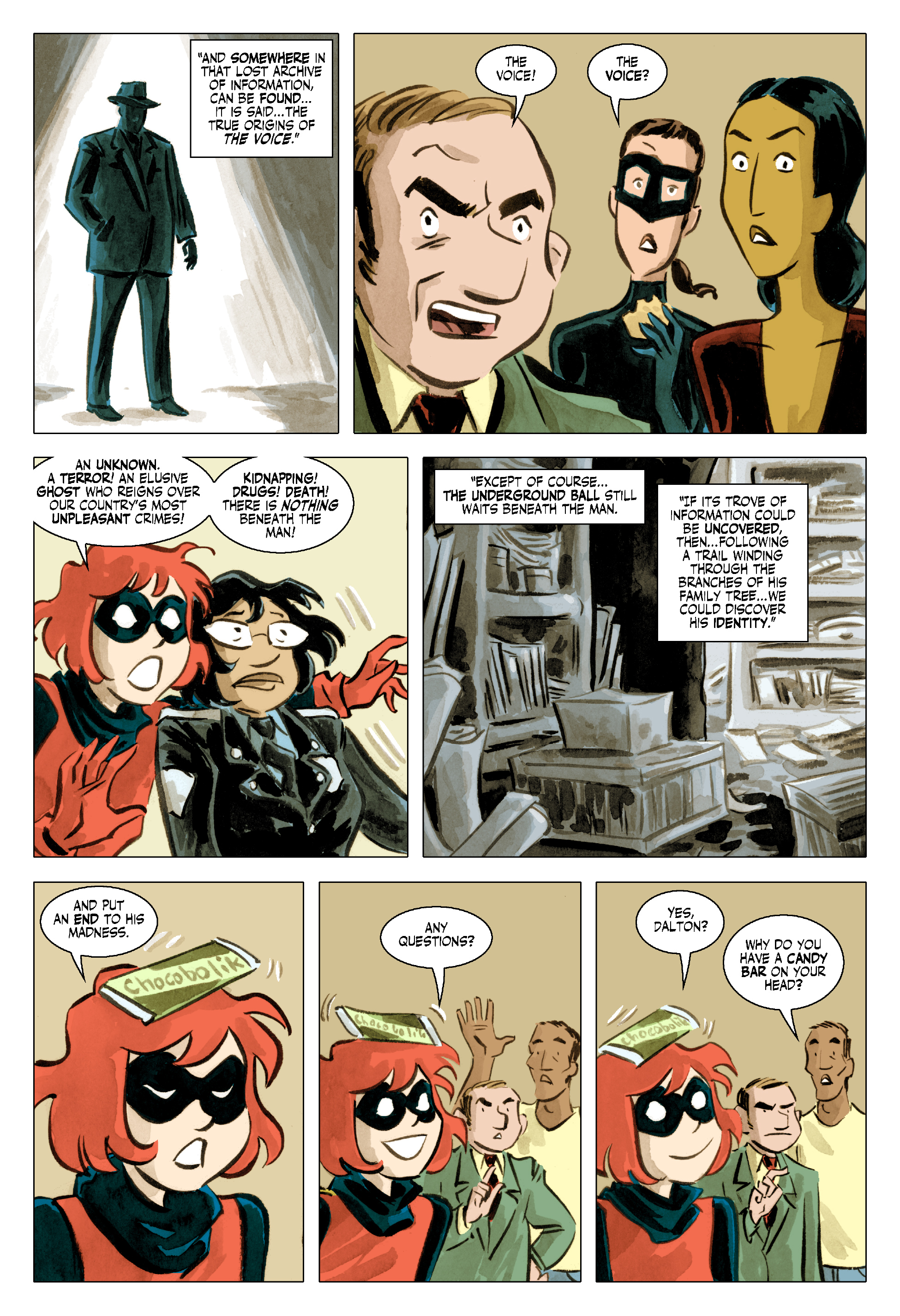 Read online Bandette (2012) comic -  Issue #19 - 21