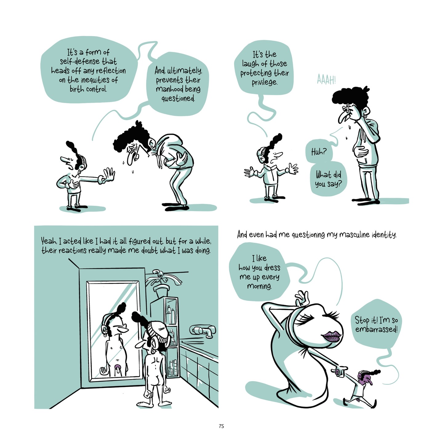 Read online Balls Up A Contraceptive Journey comic -  Issue # TPB - 74