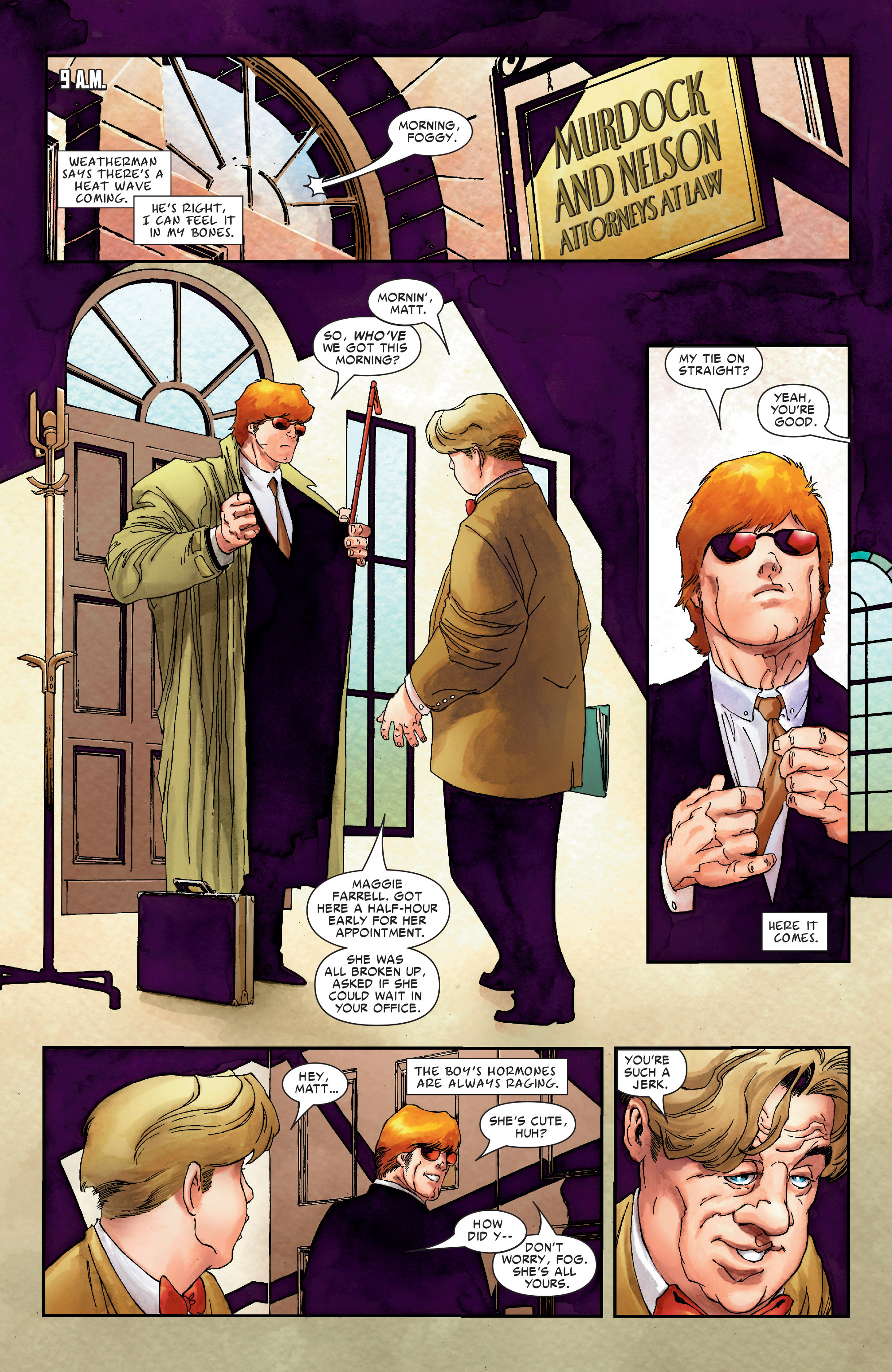 Read online Daredevil: Father comic -  Issue #1 - 12