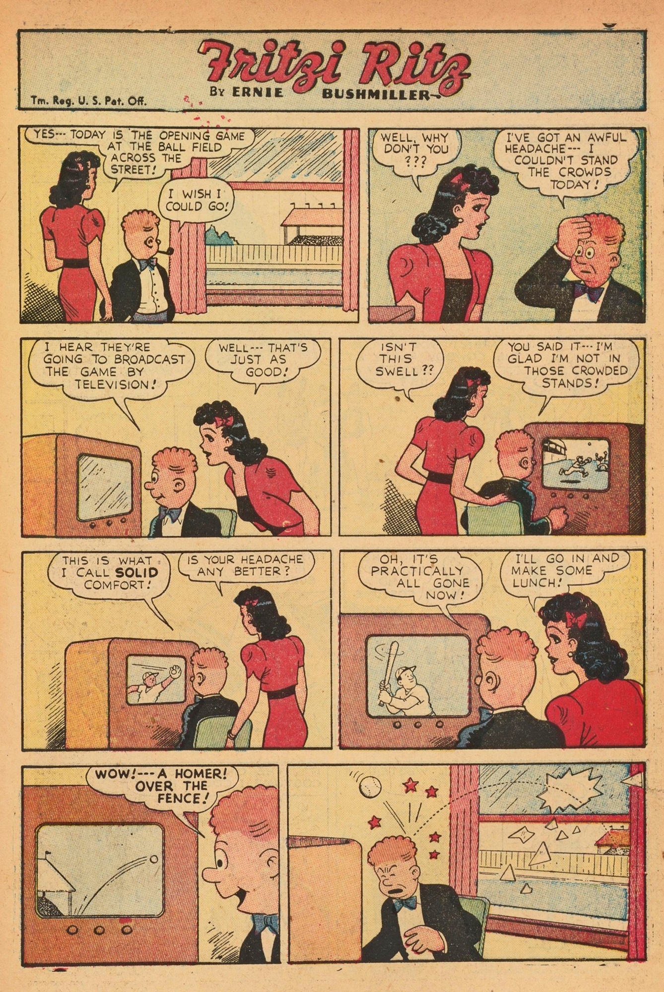 Read online Fritzi Ritz (1953) comic -  Issue #39 - 33
