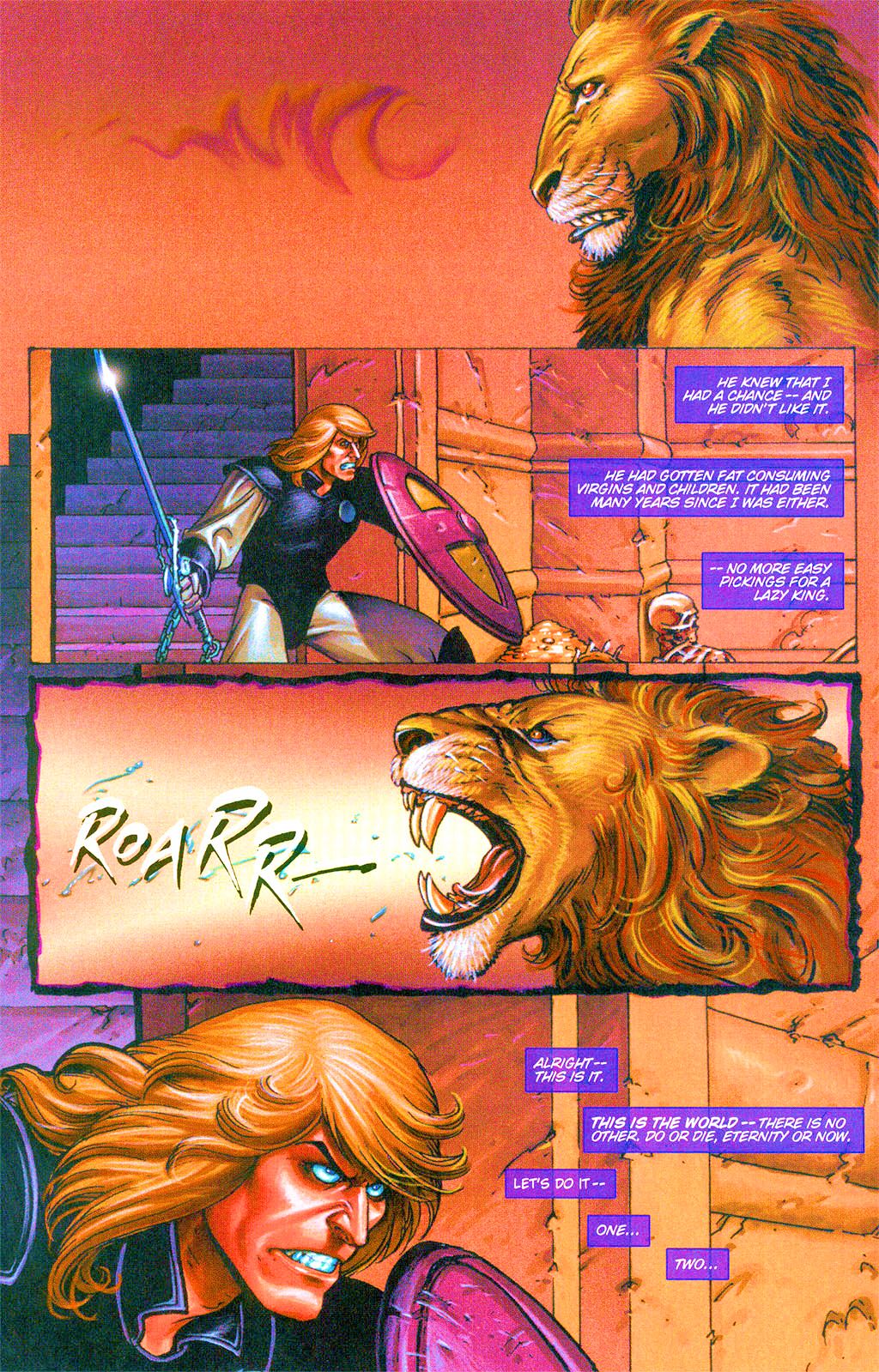 Read online Dawn: Three Tiers comic -  Issue #3 - 18