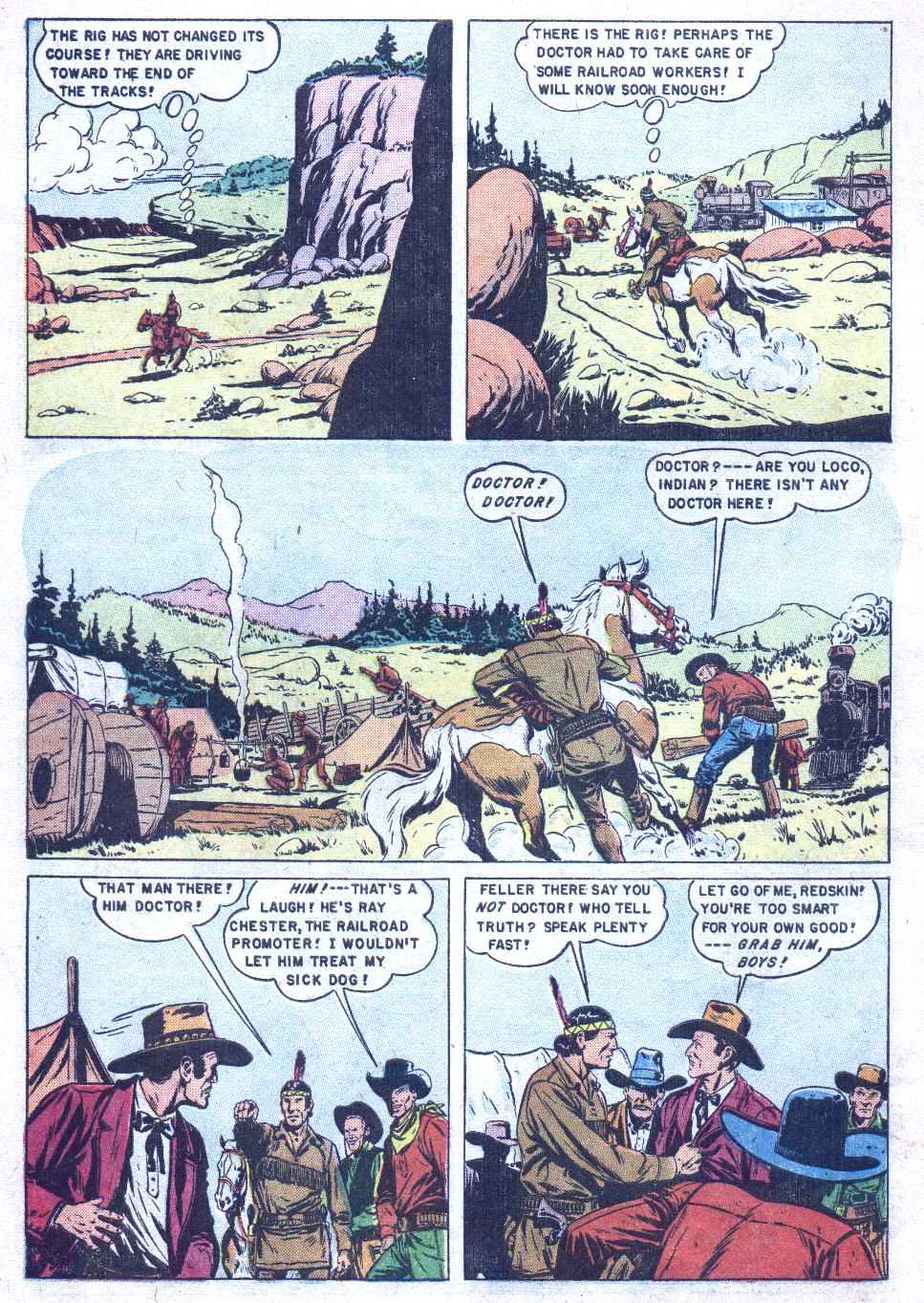 Read online Lone Ranger's Companion Tonto comic -  Issue #8 - 6