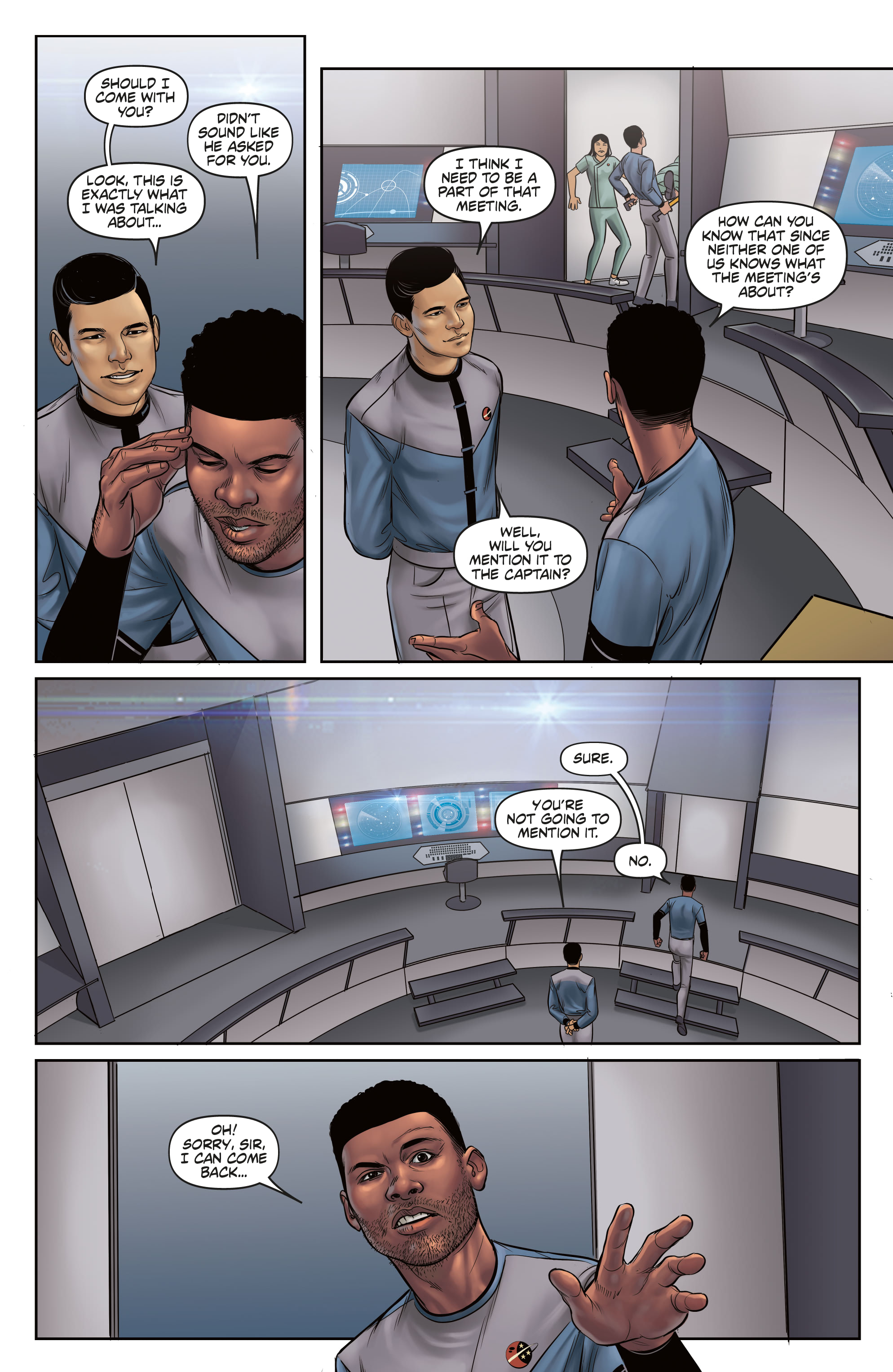 Read online Space Job comic -  Issue #1 - 13