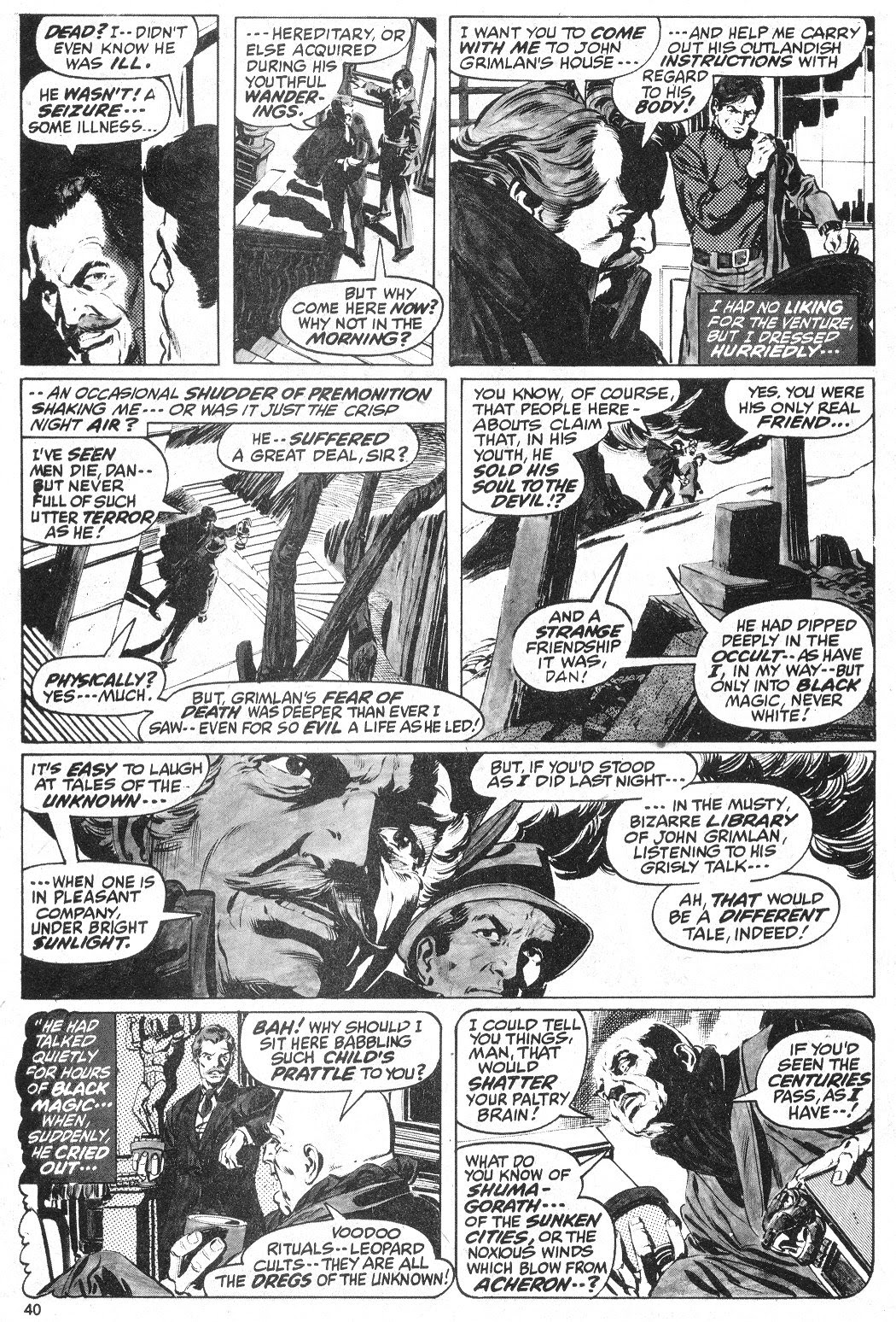 Read online Masters of Terror comic -  Issue #2 - 38